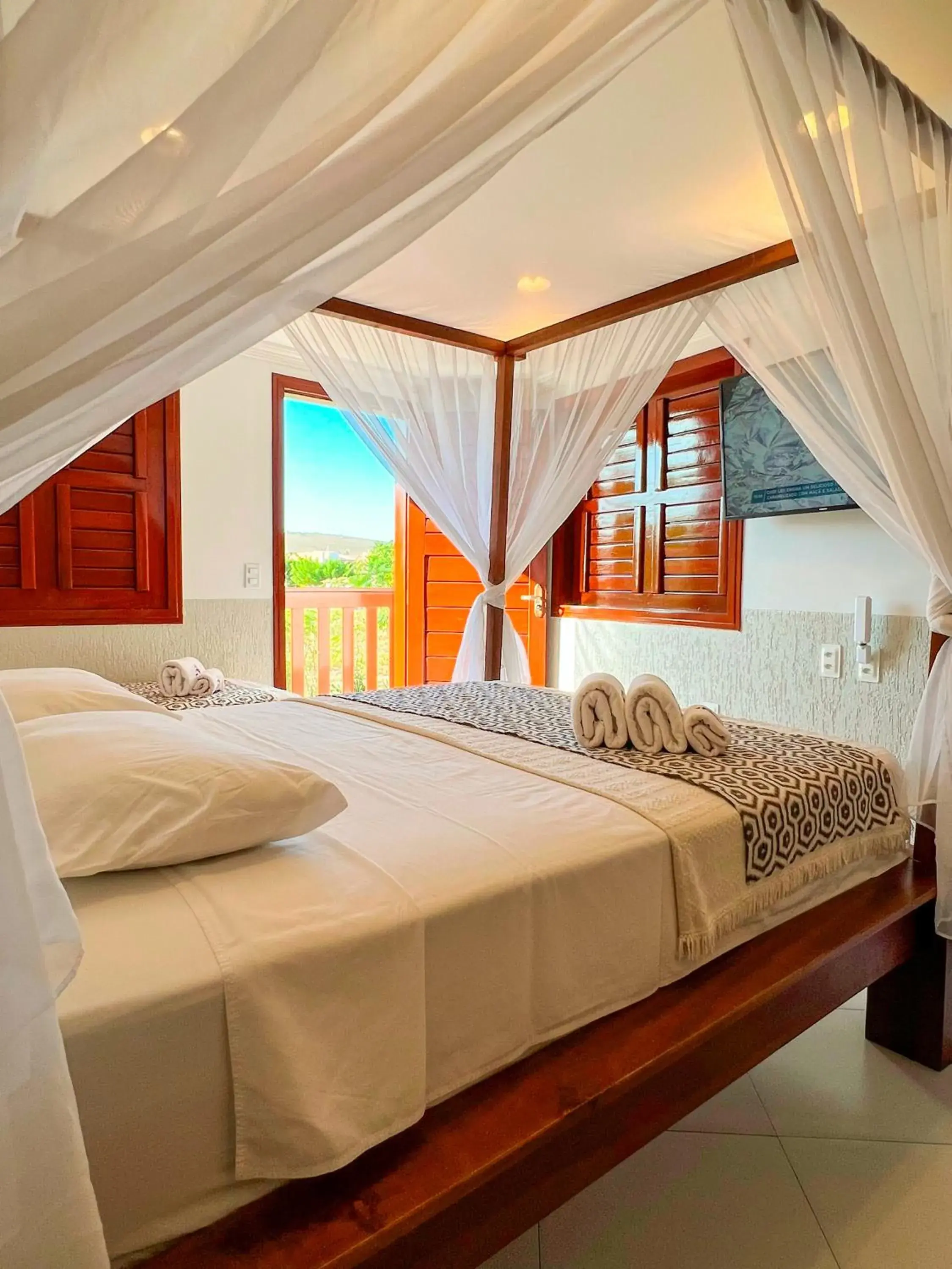 Quadruple Room with Balcony in Mini Hotel Dunas Quadruple Room with Balcony in Mini Hotel Dunas