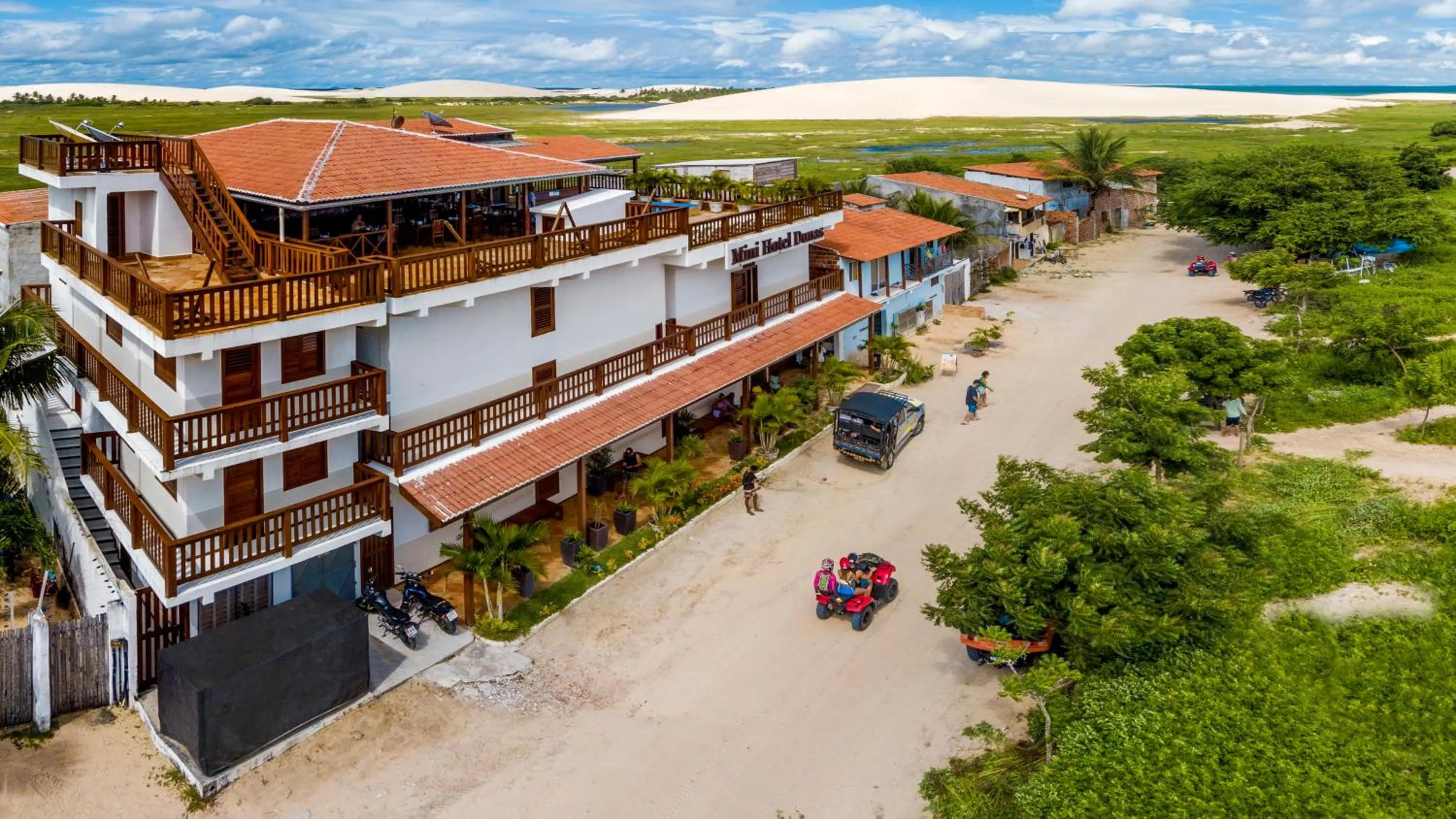 Bird's eye view in Mini Hotel Dunas