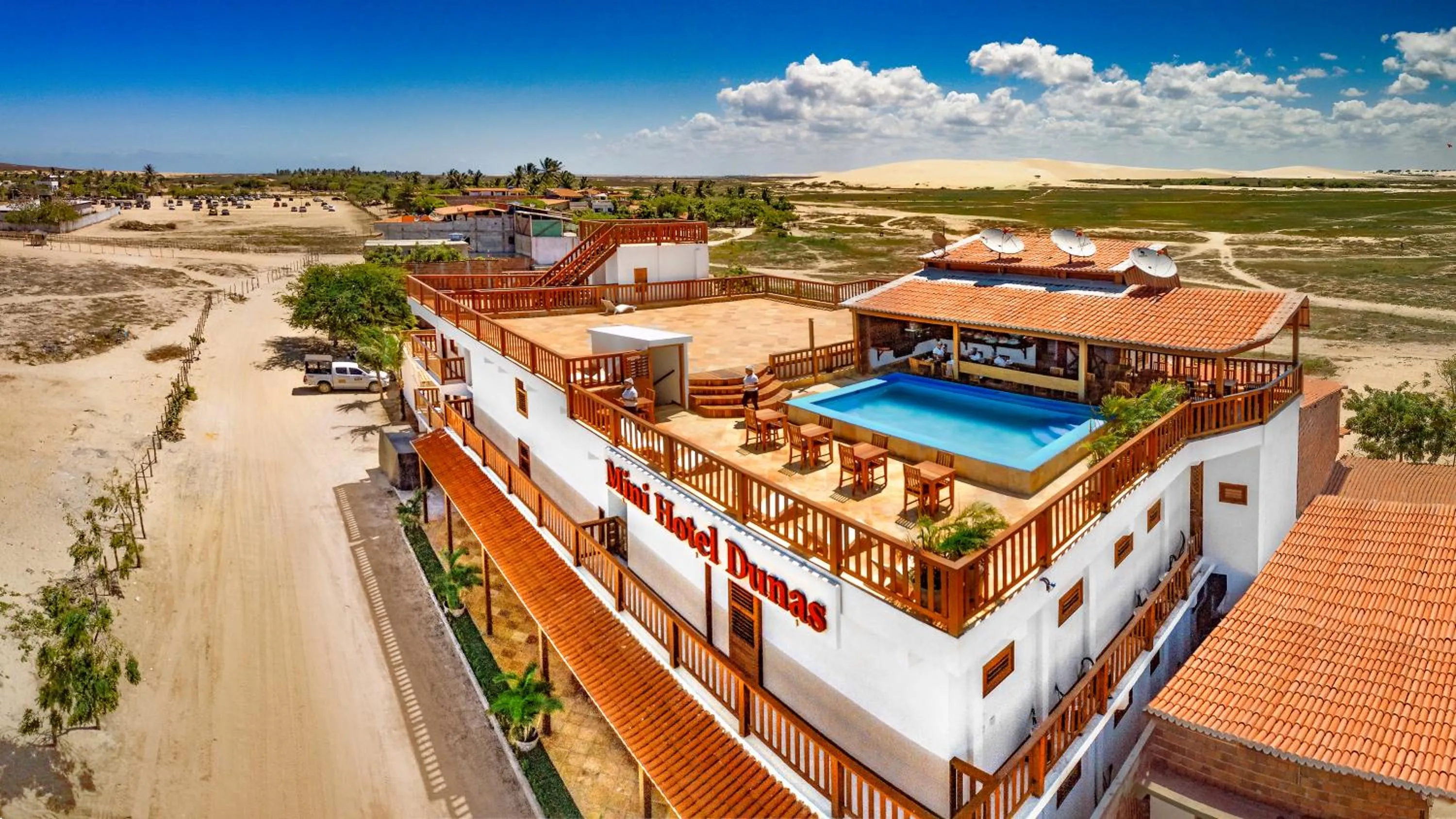 Bird's eye view in Mini Hotel Dunas