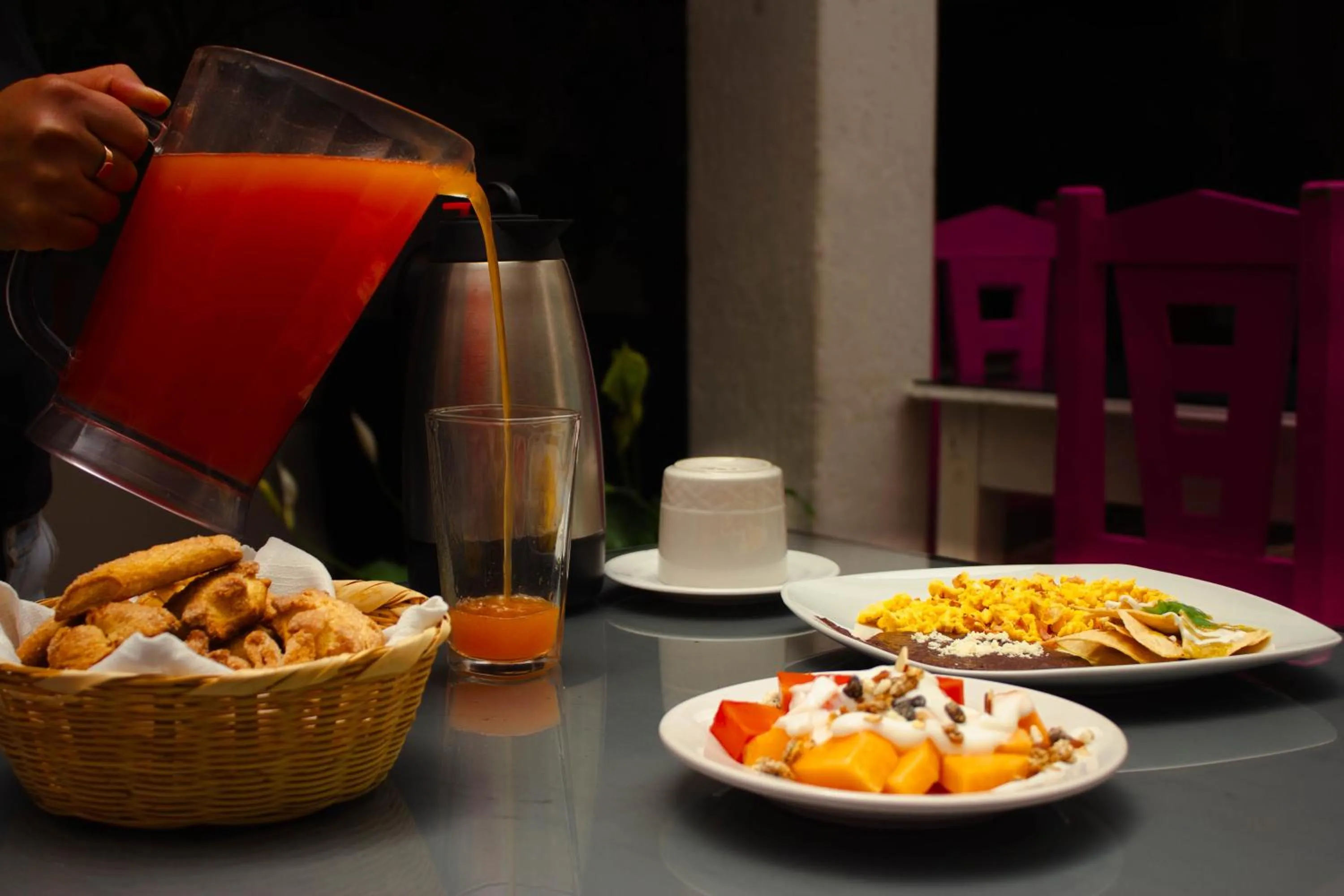 Breakfast in Jardines de Luz