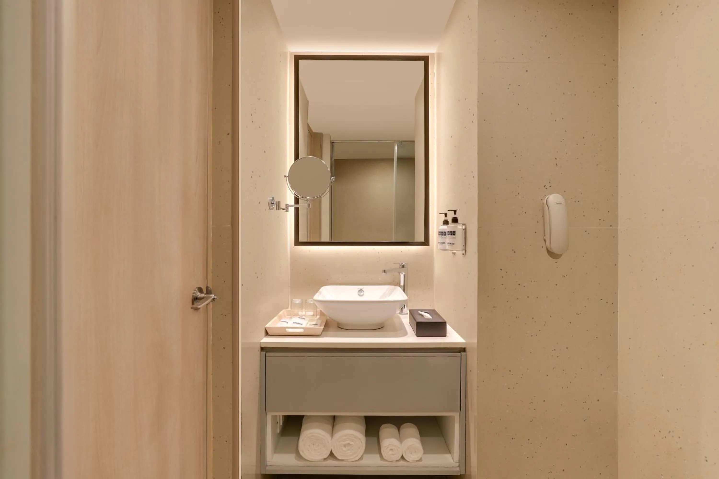 Bathroom in Keys Prima by Lemon Tree Hotels, Pimpri, Pune