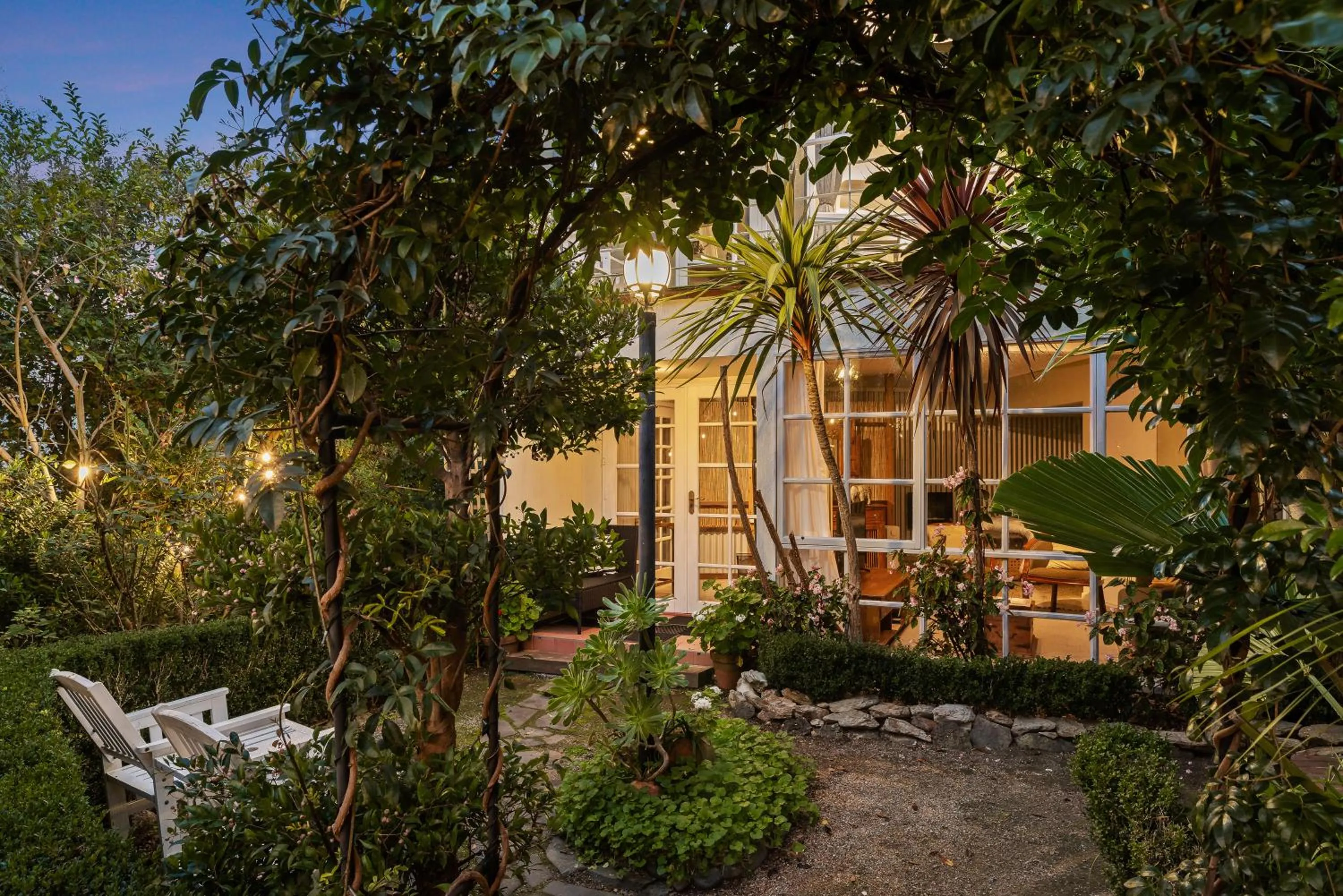 Patio in The Castle - Villa by the Sea
