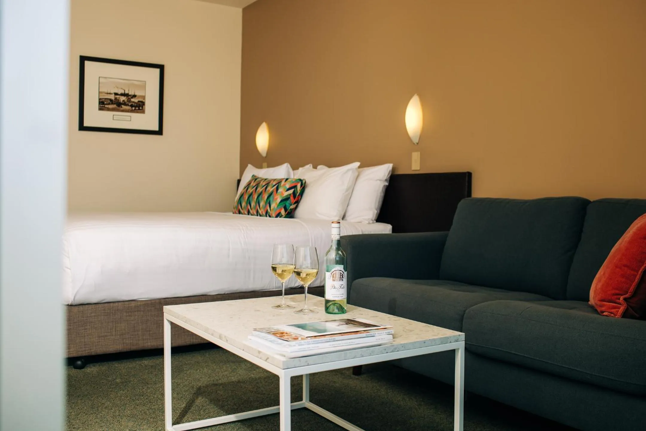 Seating area in Port Lincoln Hotel