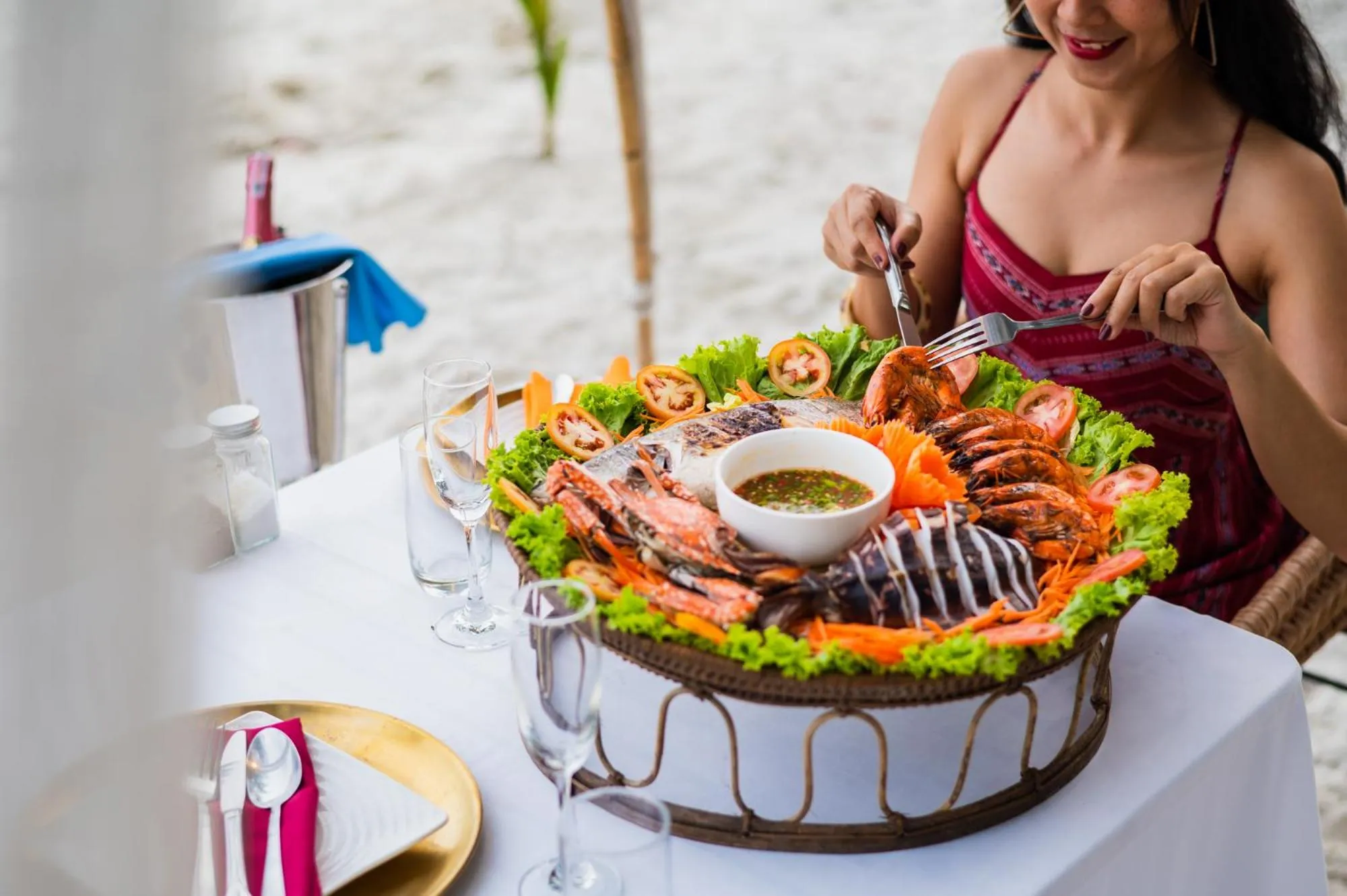 Food and drinks in Pawapi Beach Resort Koh Mook