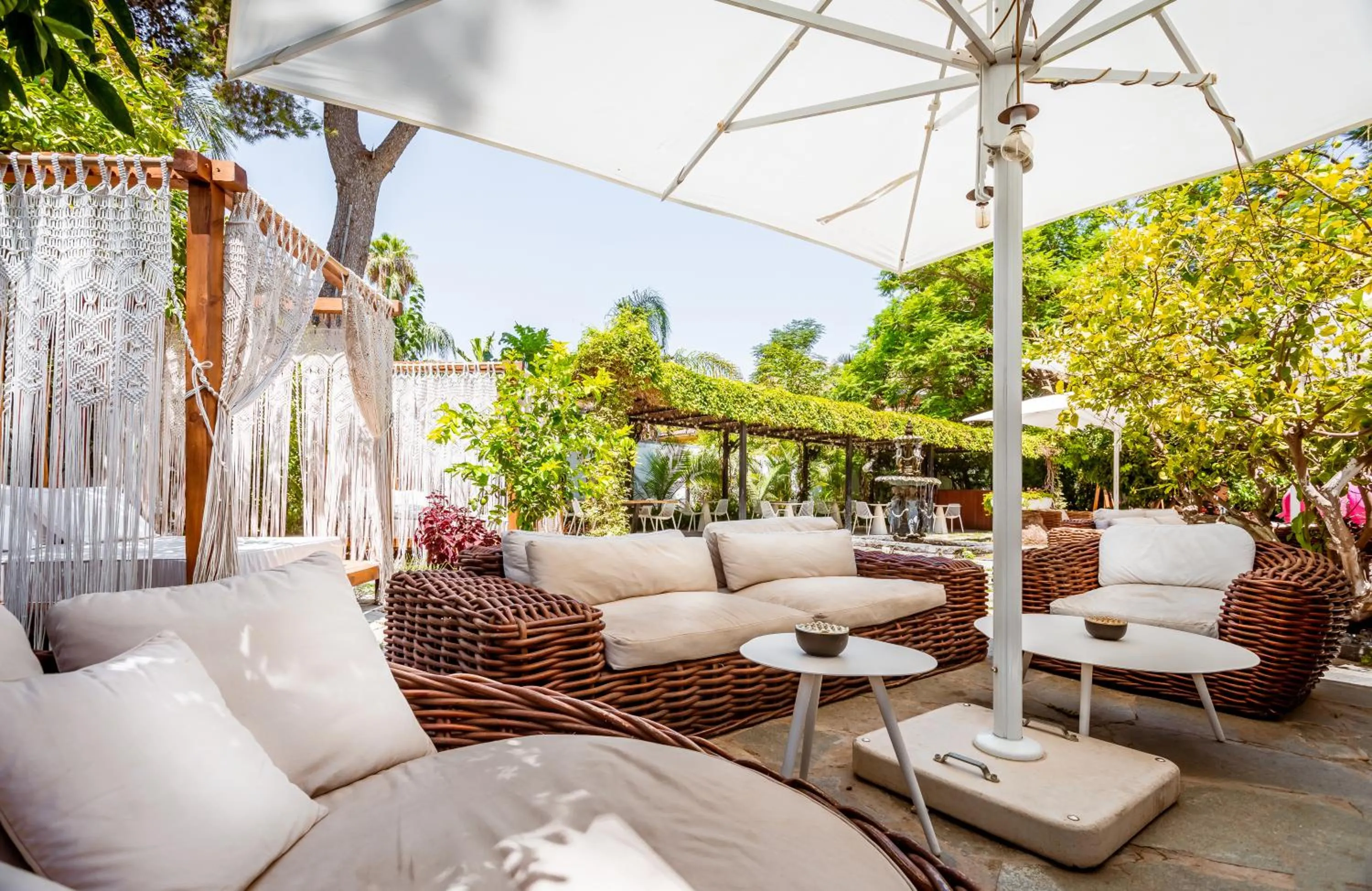 Garden in Lear Sense Hotel