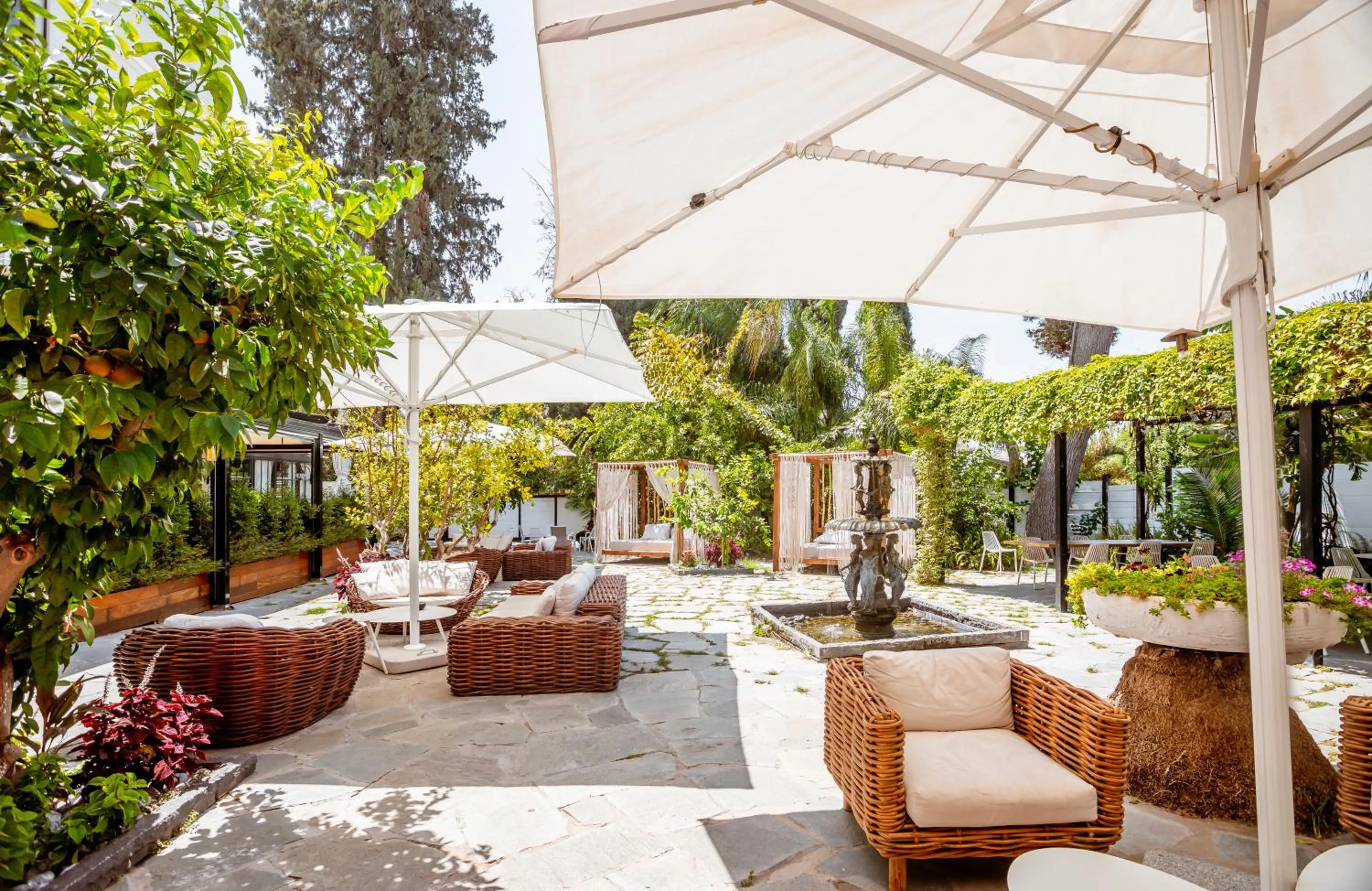 Garden in Lear Sense Hotel