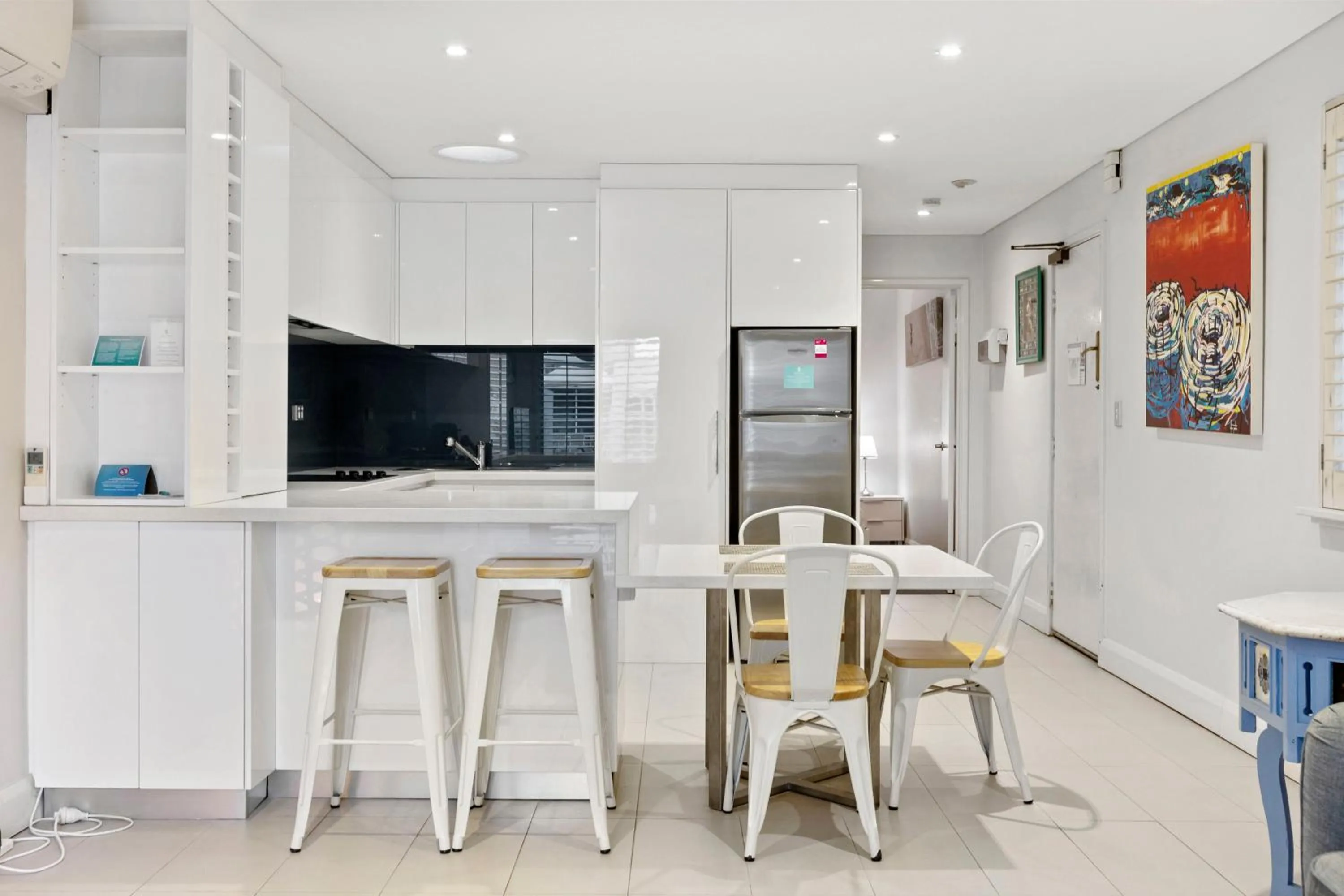 Seating area in Seashells Scarborough