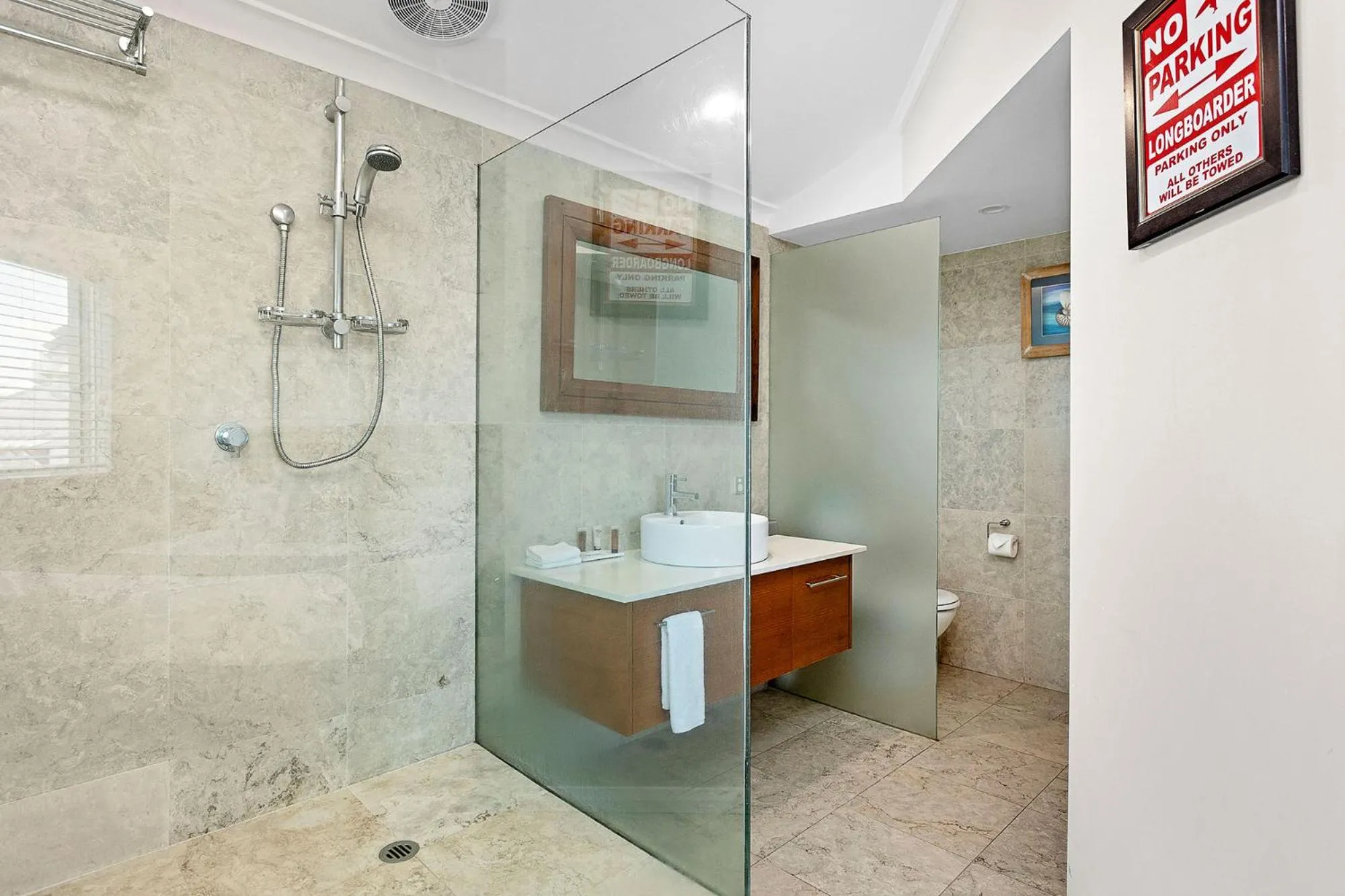 Shower in Seashells Scarborough