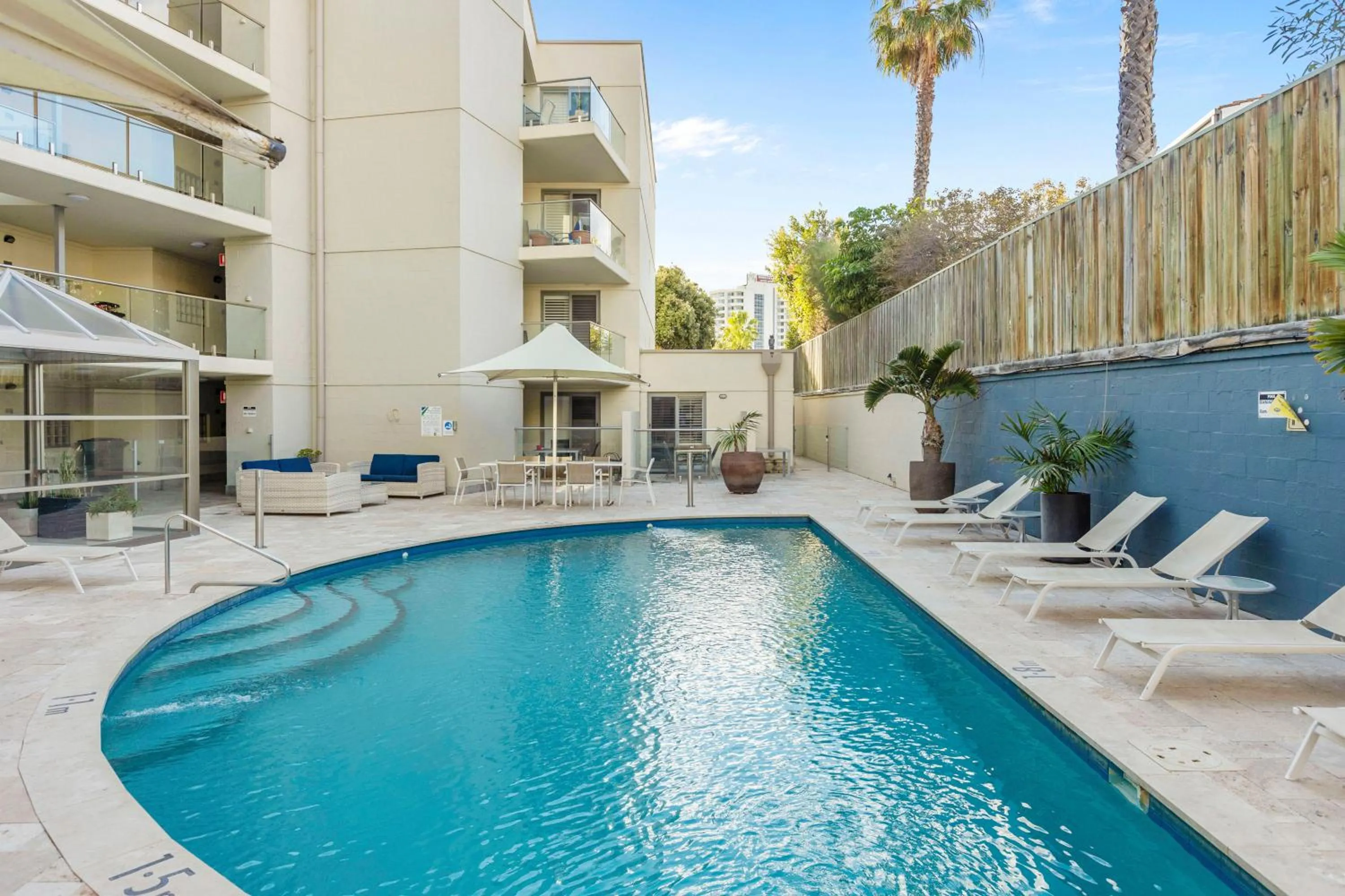 Swimming pool in Seashells Scarborough