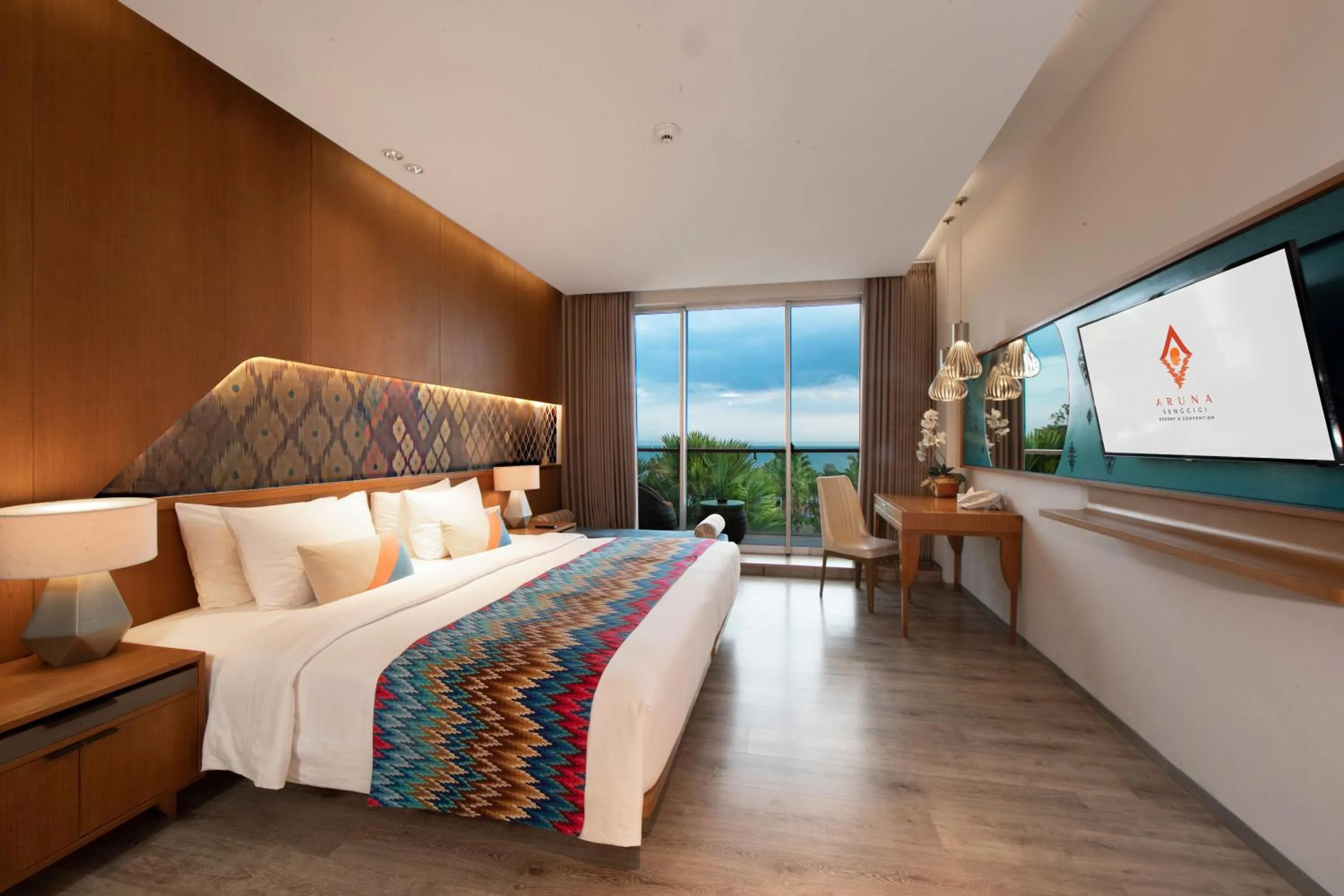 Bedroom, Bed in Aruna Senggigi Resort & Convention