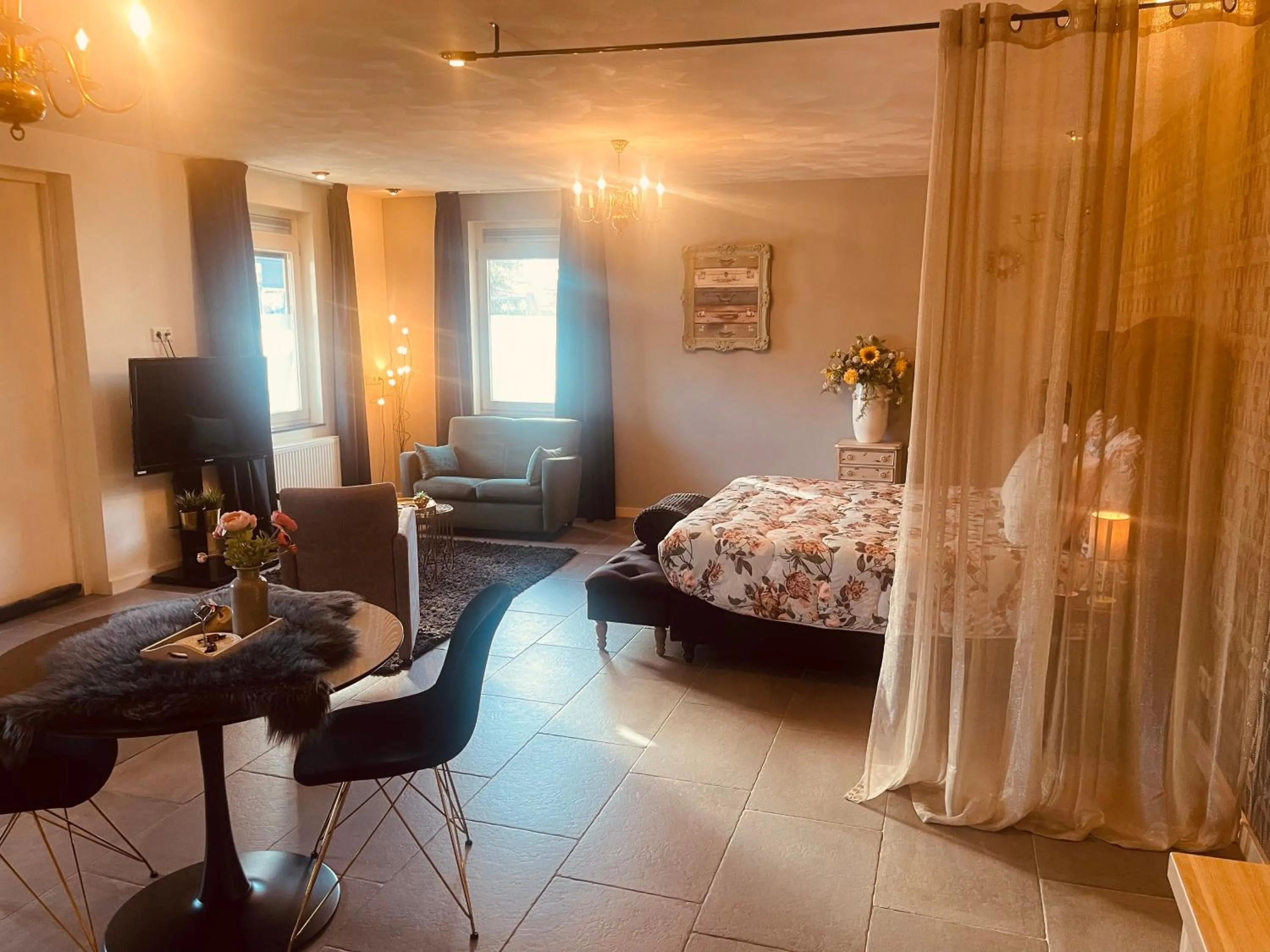 Bed in Gasterij Hotel Dennenoord