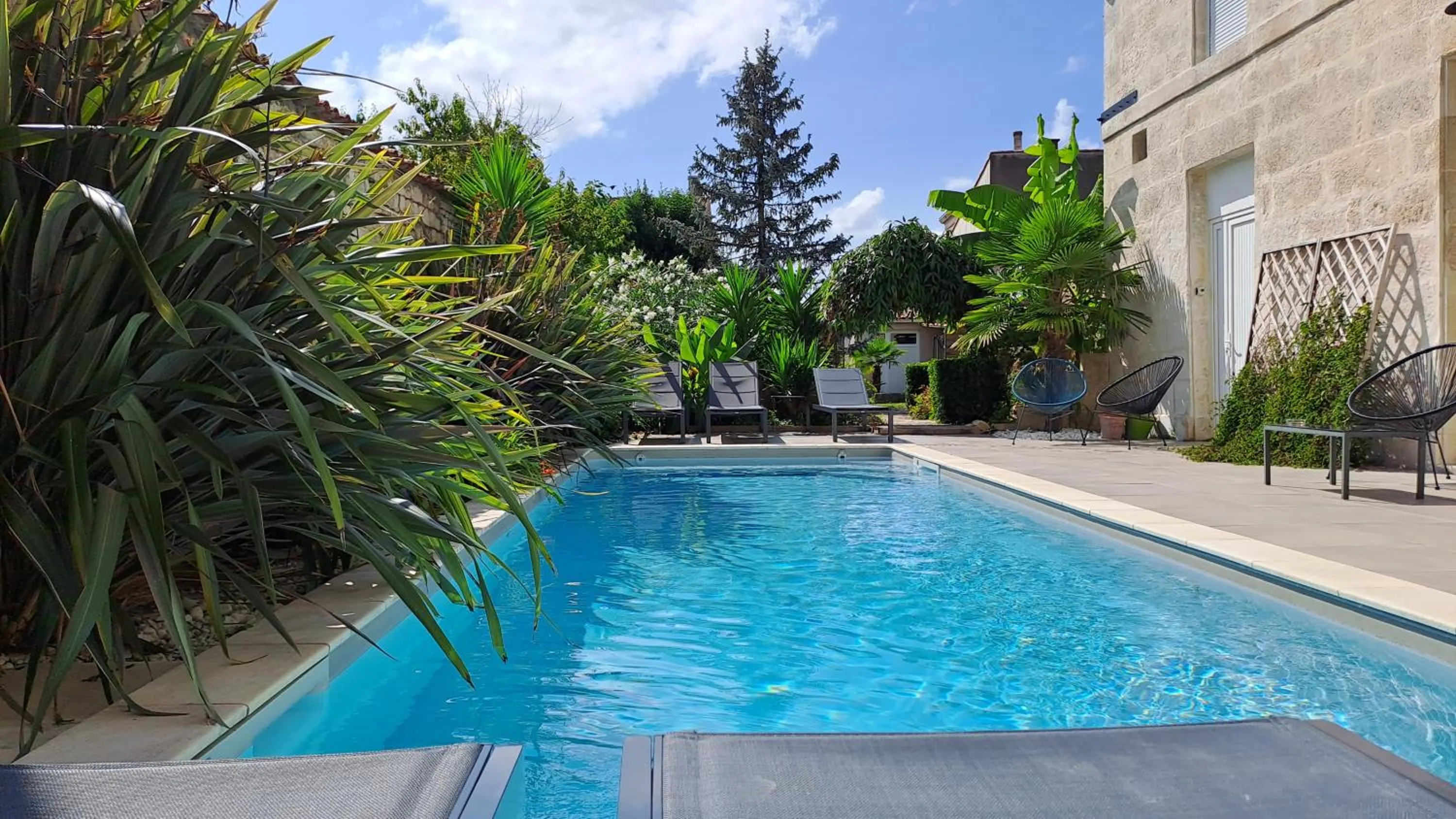 Garden in L'Angély - Chambres d'Hôtes