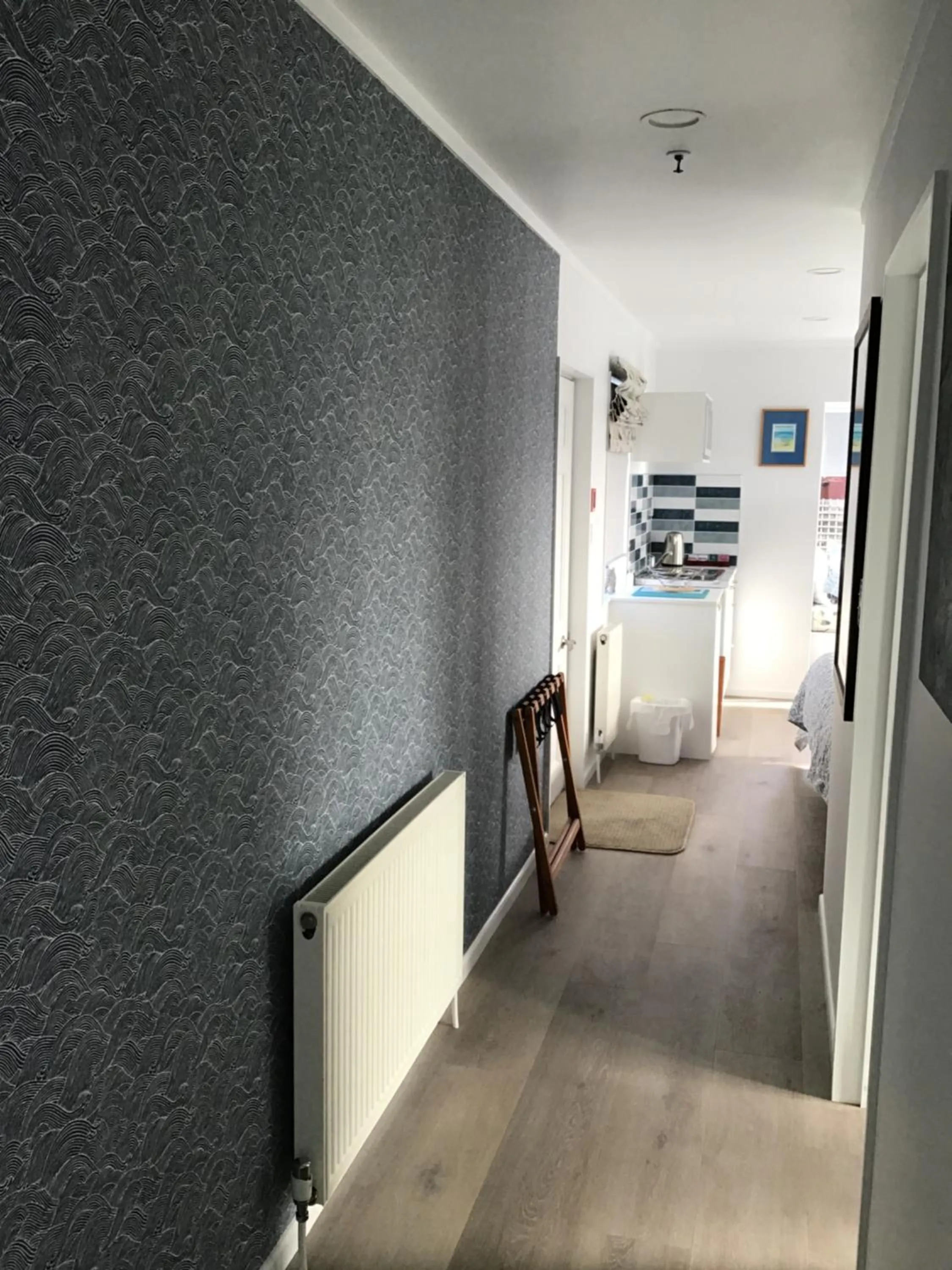 Kitchen or kitchenette in Fossil Coast B&B