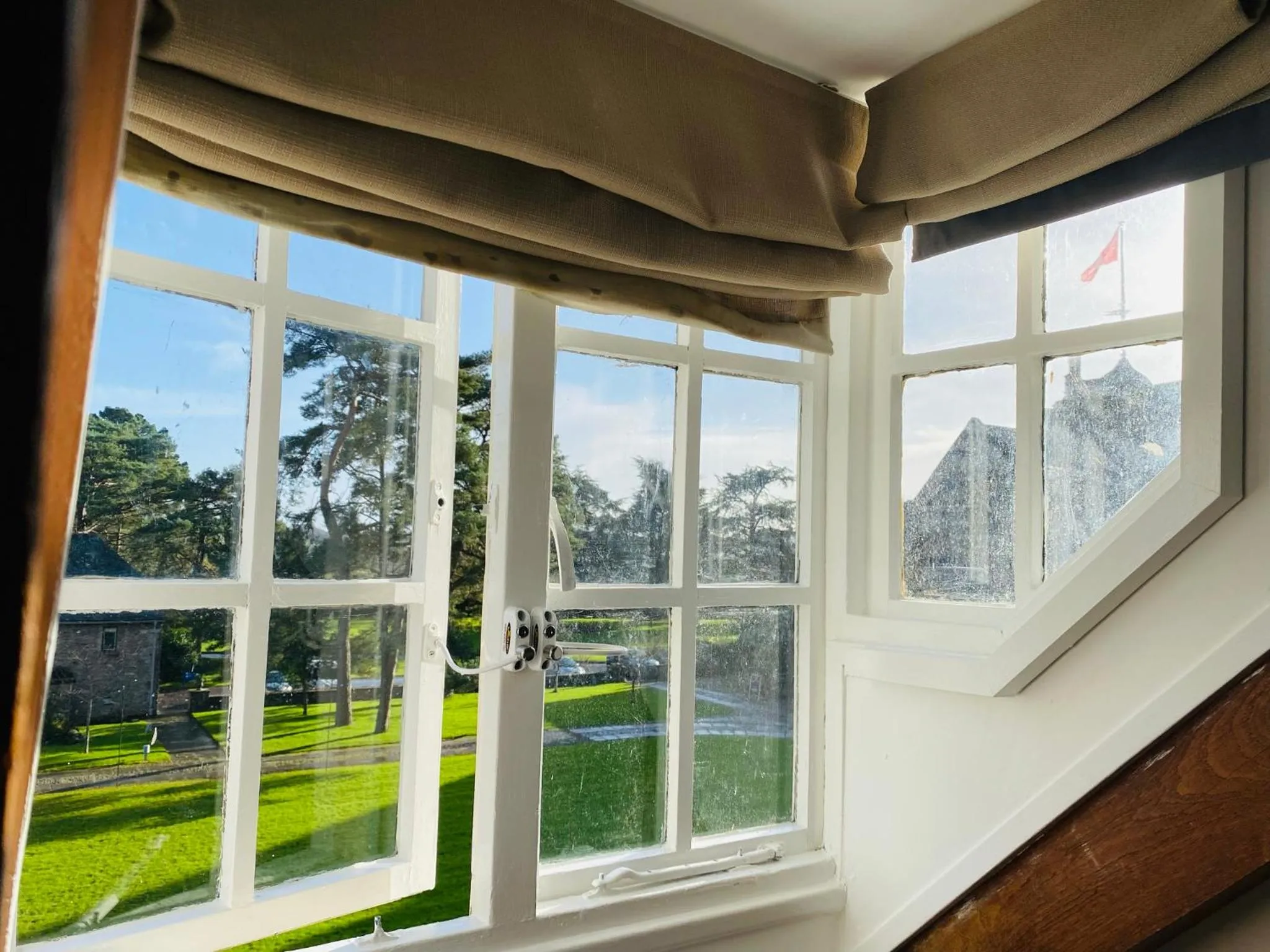 Inner courtyard view in Dartington Hall