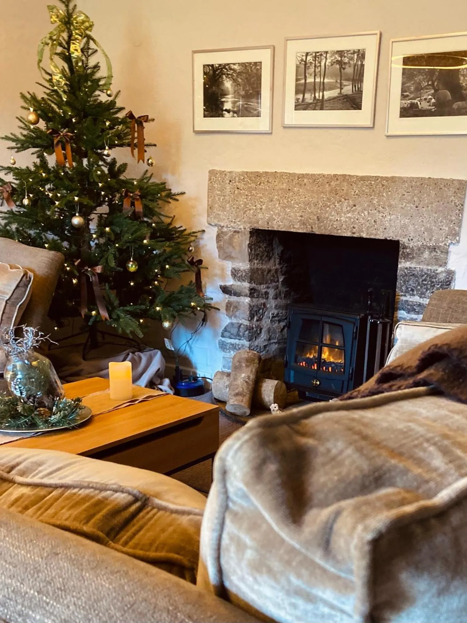 Communal lounge/ TV room in Dartington Hall