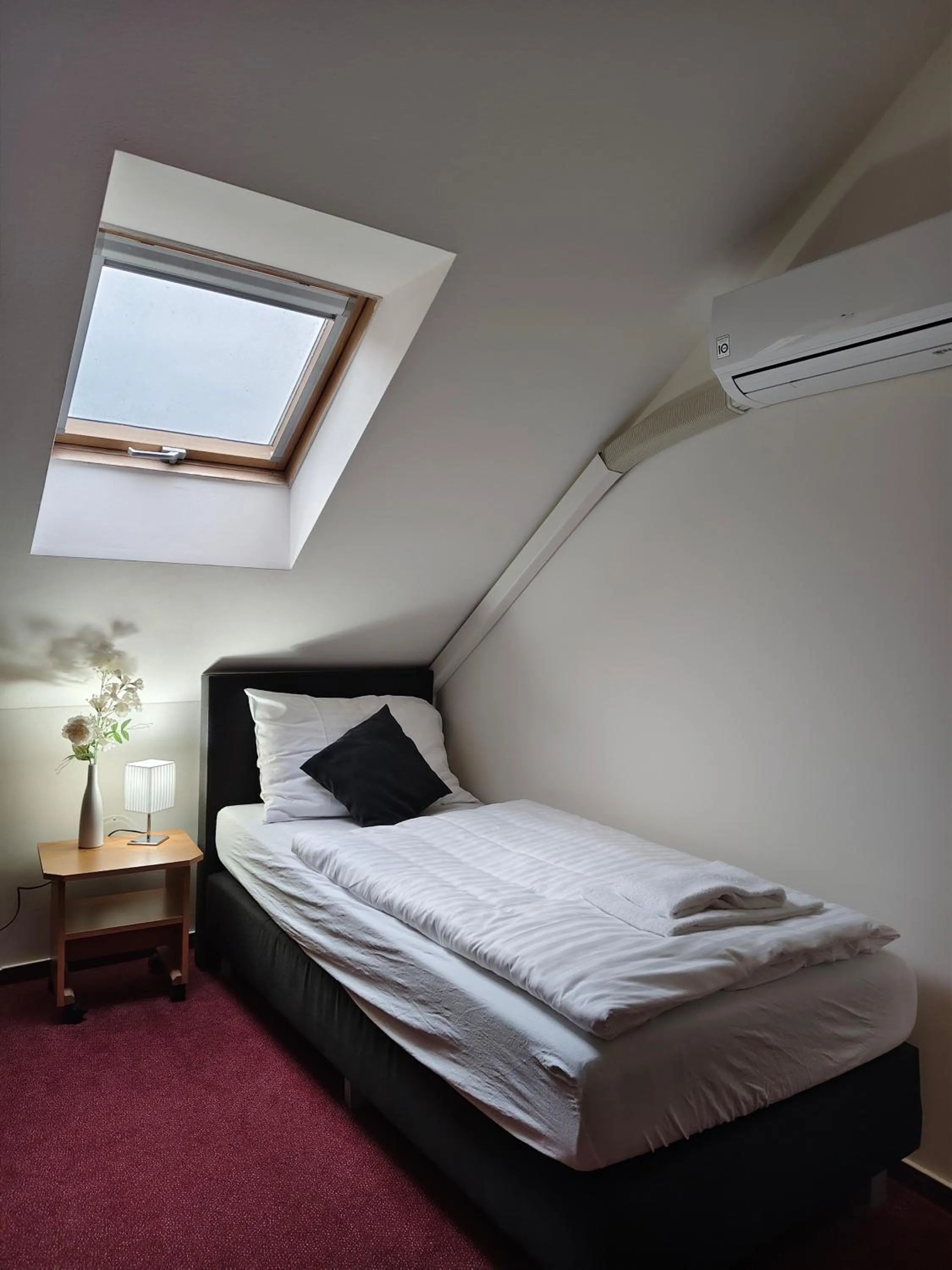 Bed in Hotel Bílý Koníček