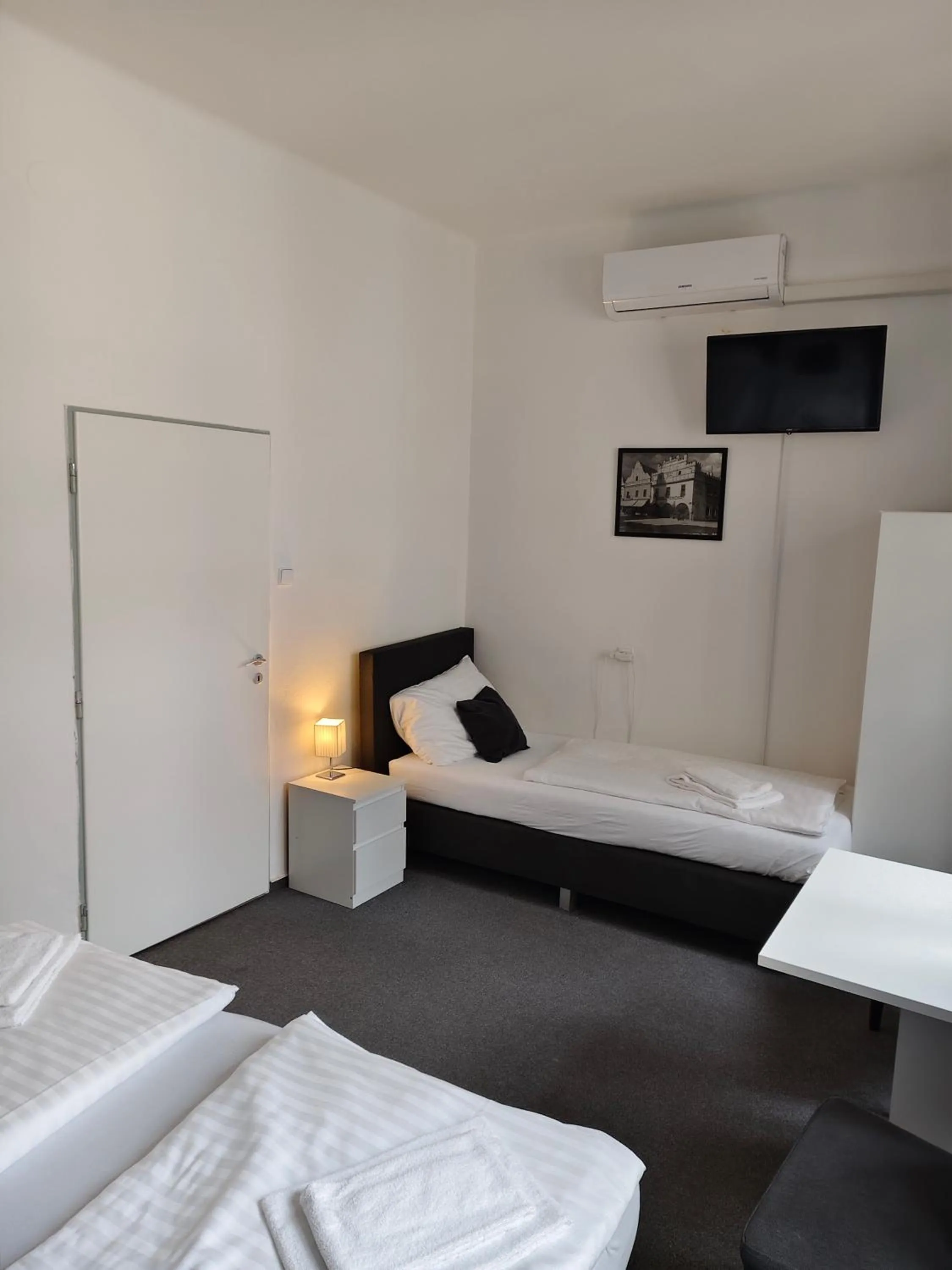 Bed in Hotel Bílý Koníček