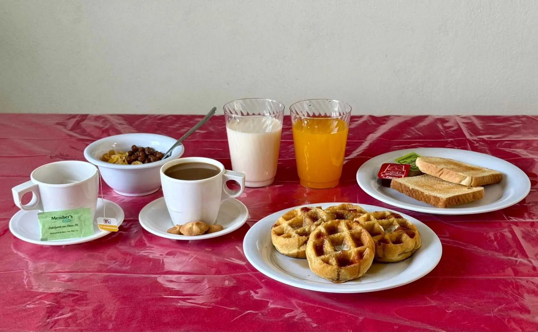 Breakfast in Hotel Arbis