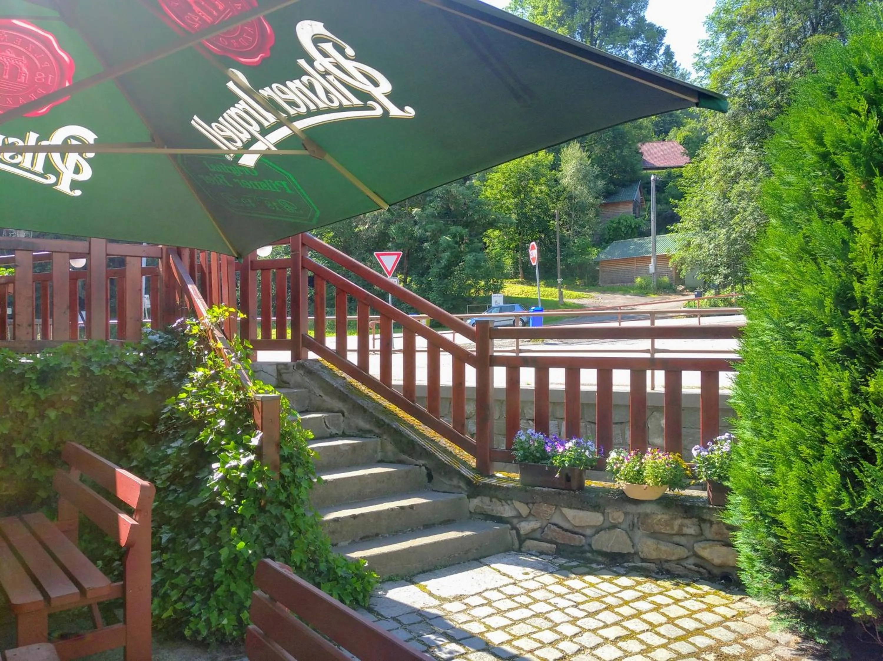 Seating area in Hotel Terasa