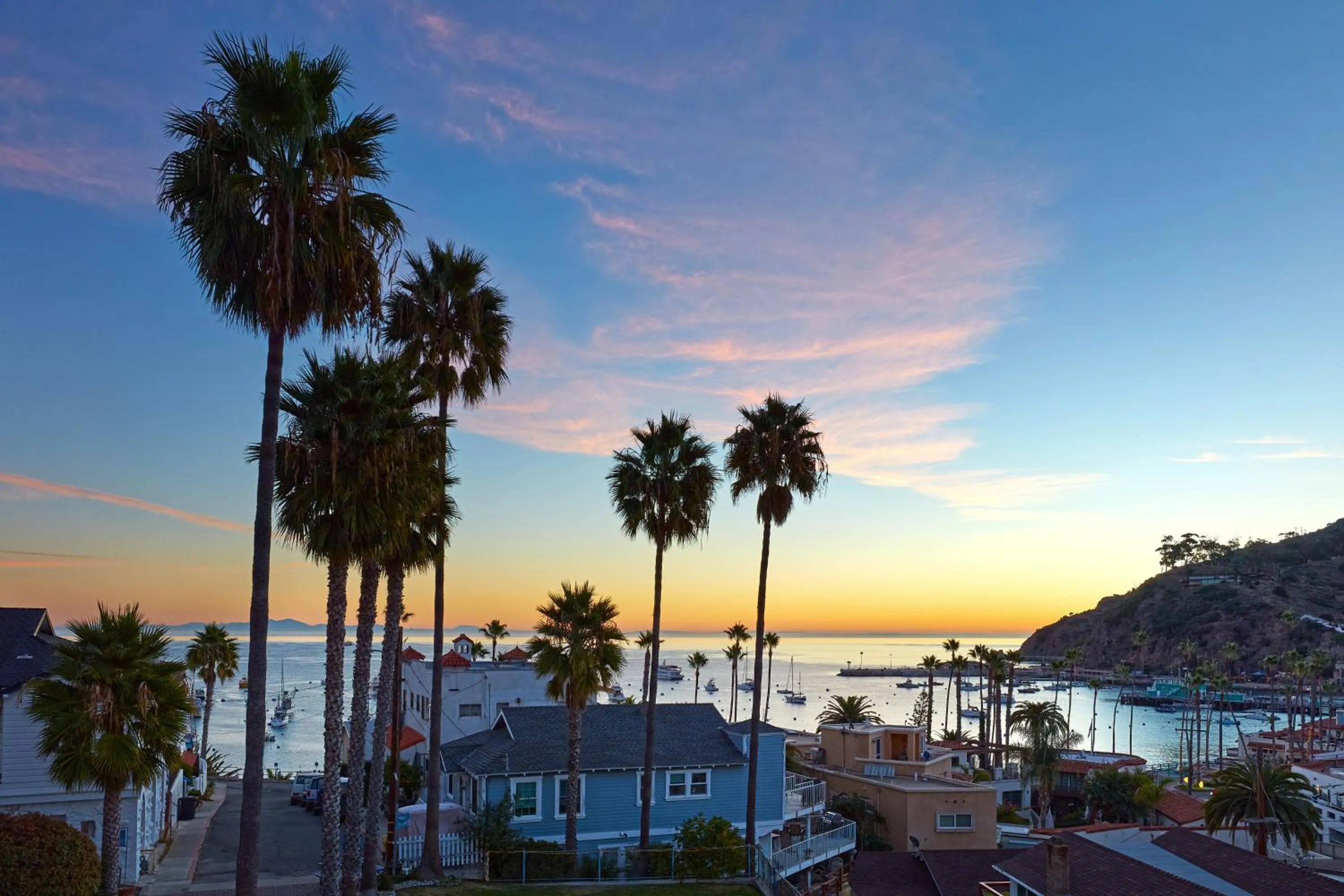 Sea view in Seaport Village Inn, Avalon
