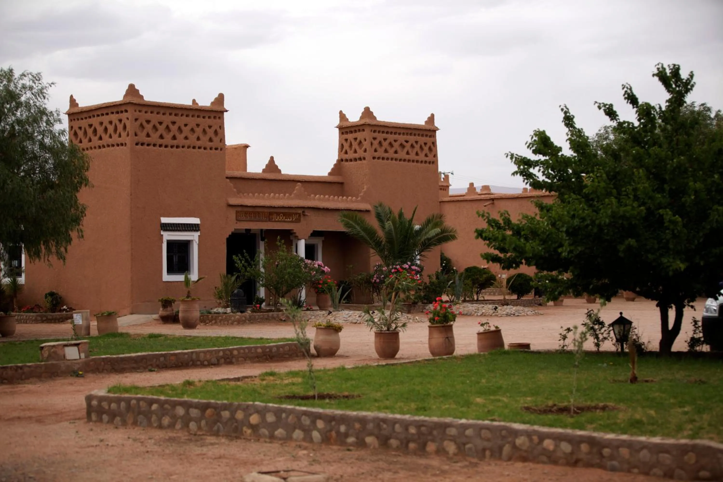 Facade/entrance in Kasbah Tizzarouine