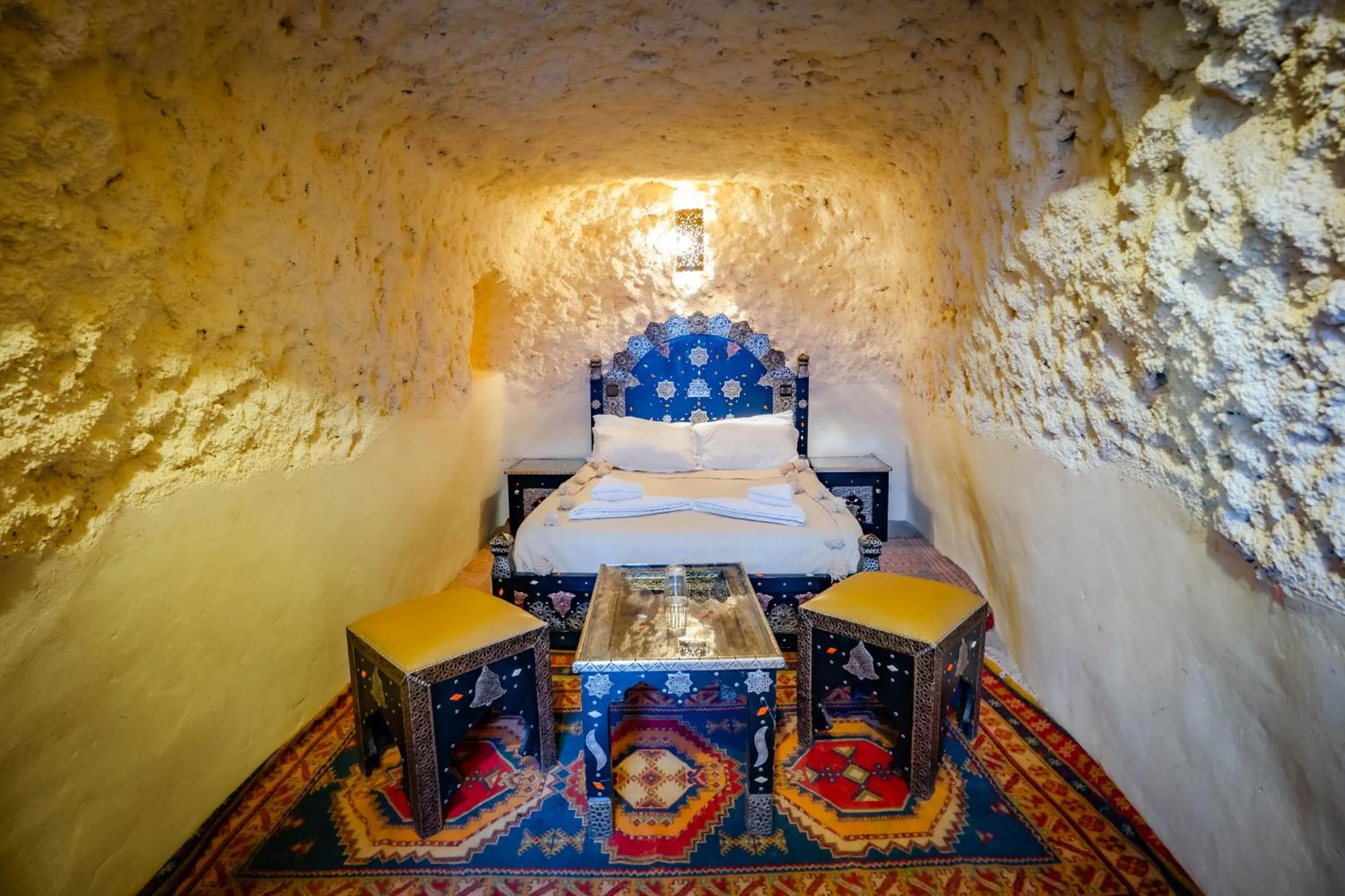Bed in Kasbah Tizzarouine