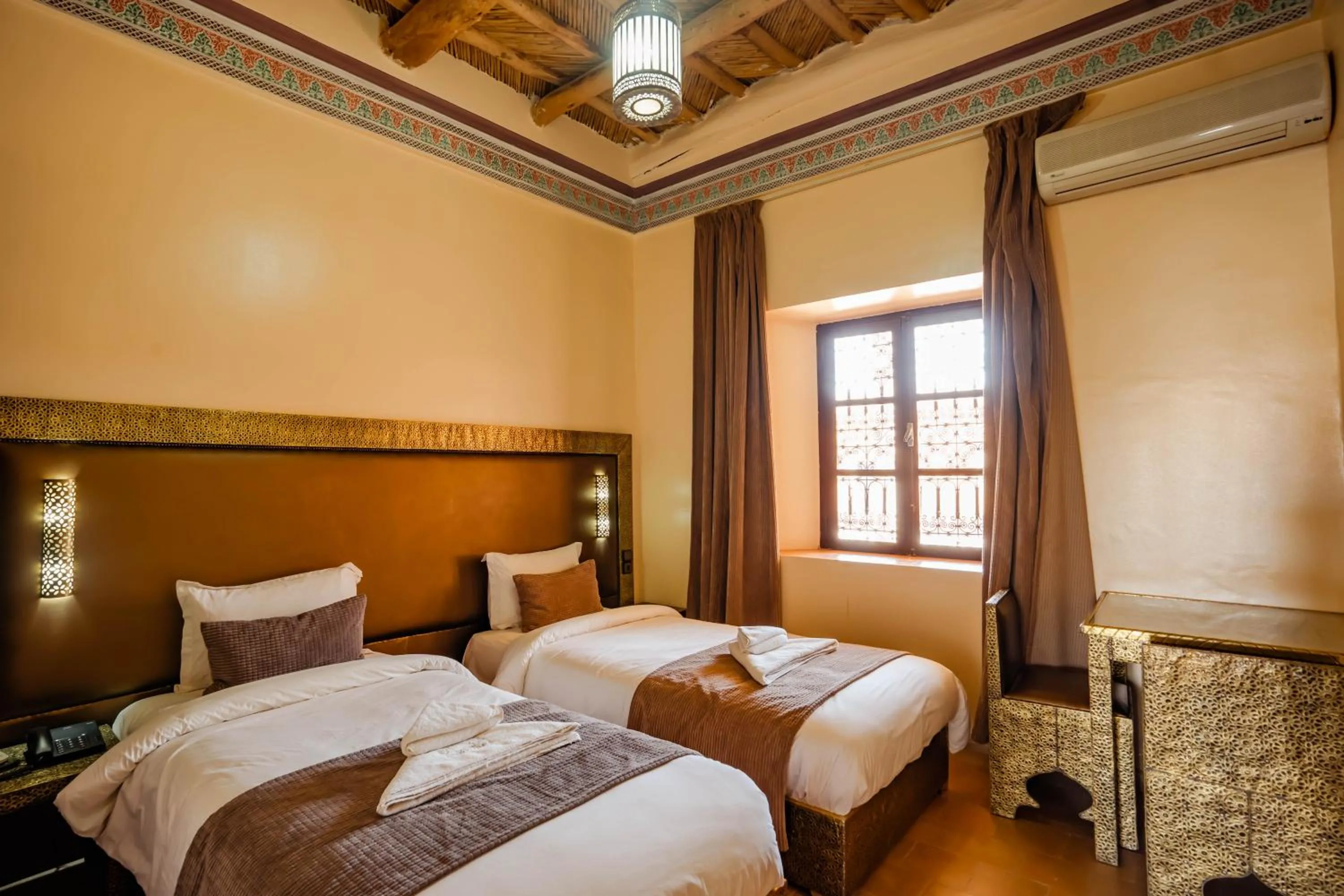 Bed in Kasbah Tizzarouine