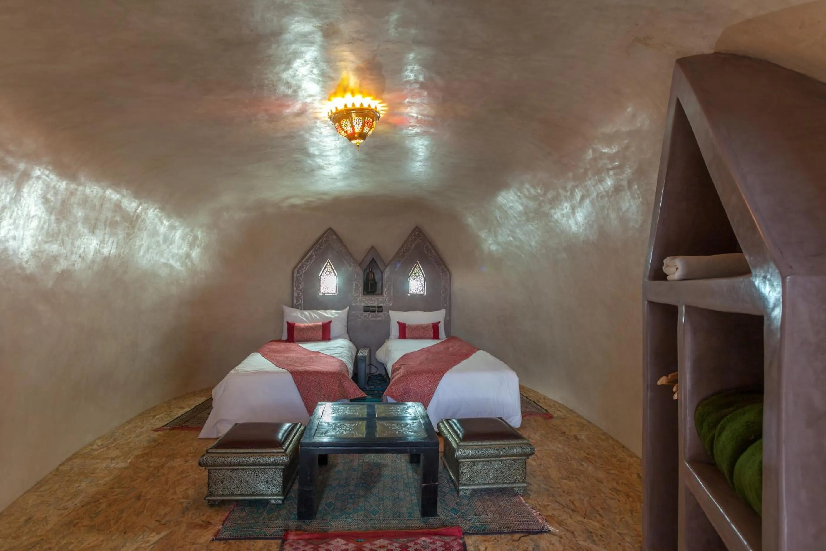 Bed in Kasbah Tizzarouine