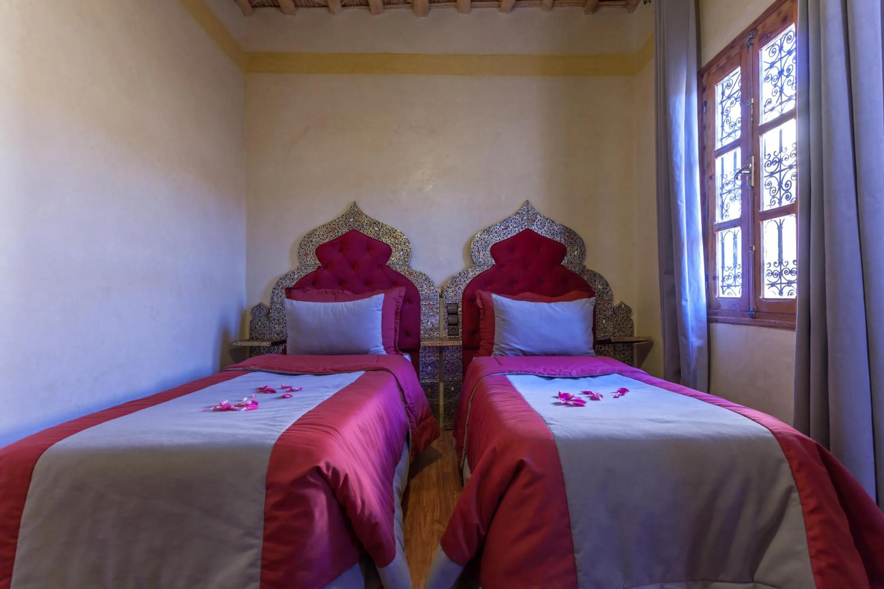 Bed in Kasbah Tizzarouine