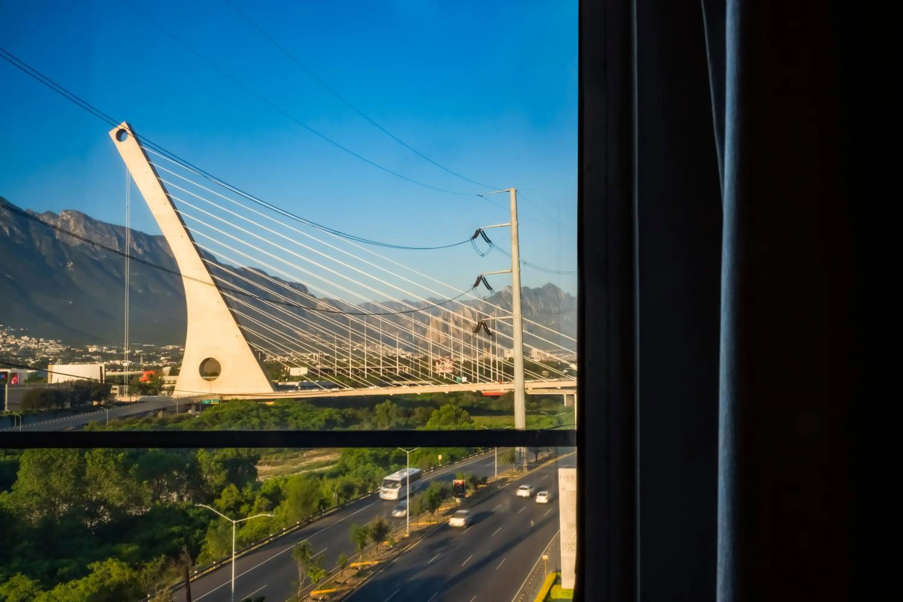 Street view in Krystal Urban Monterrey San Jeronimo
