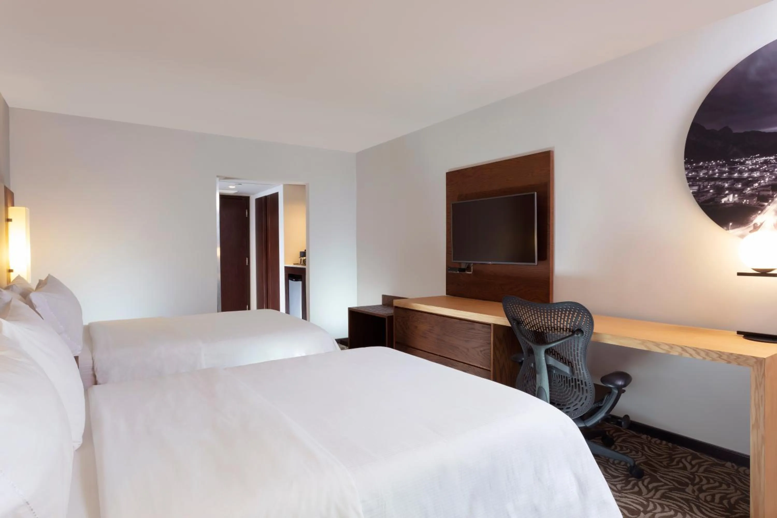 Bed in Krystal Urban Monterrey San Jeronimo