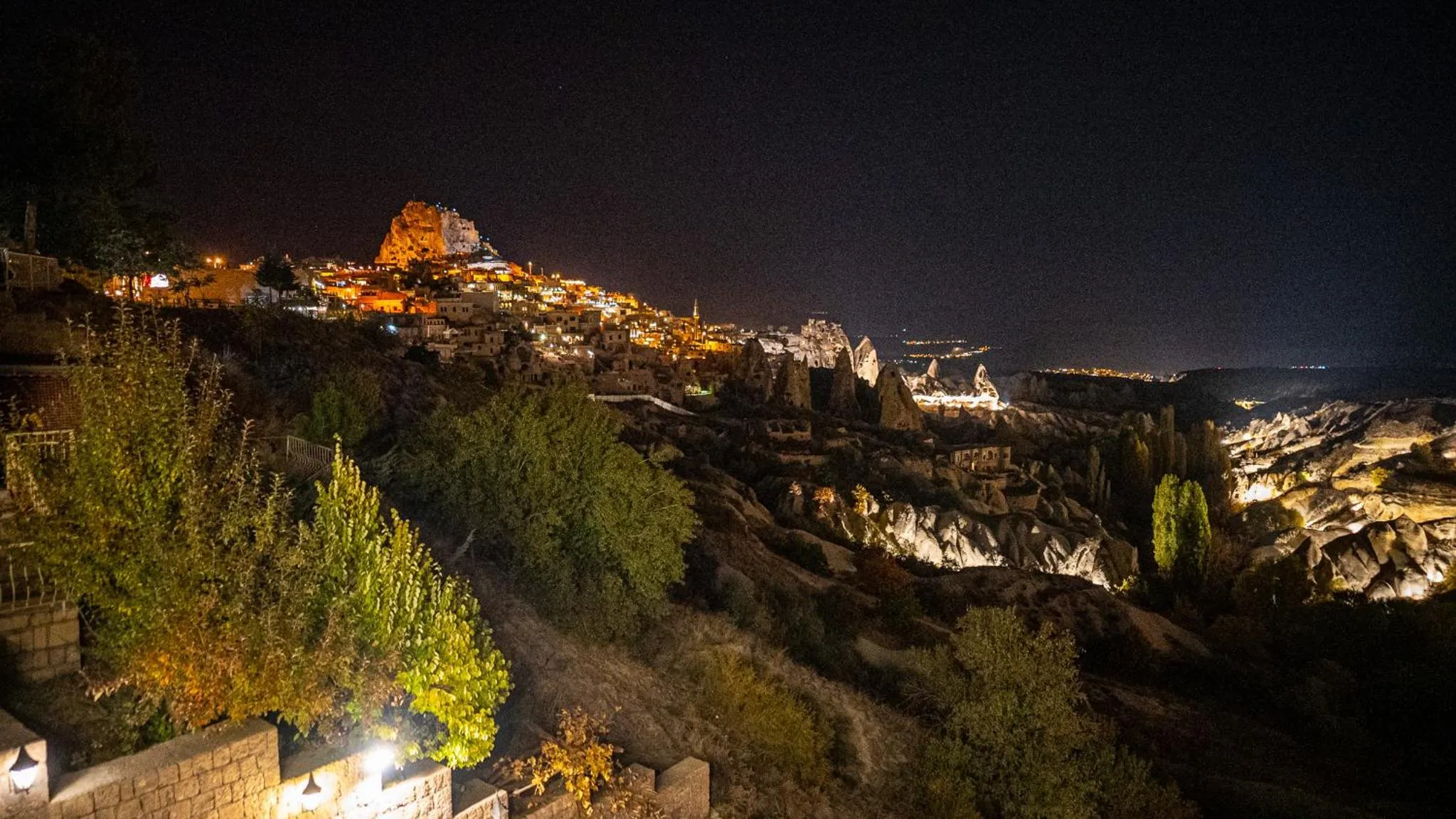 Night in Uchisar Kaya Otel