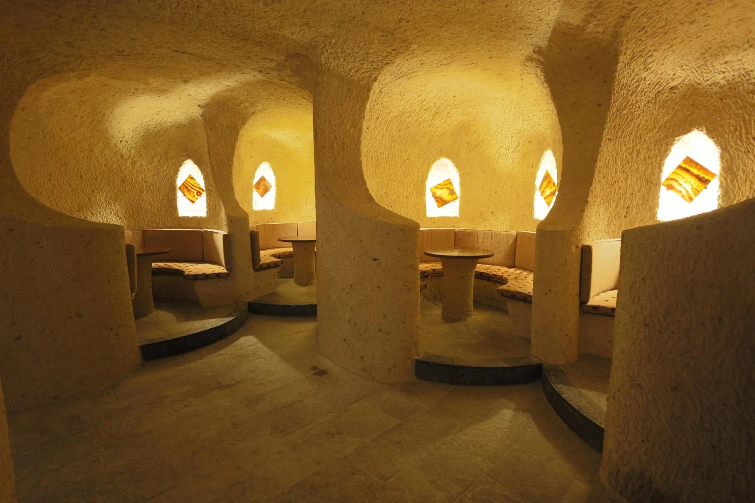 Living room in Uchisar Kaya Otel