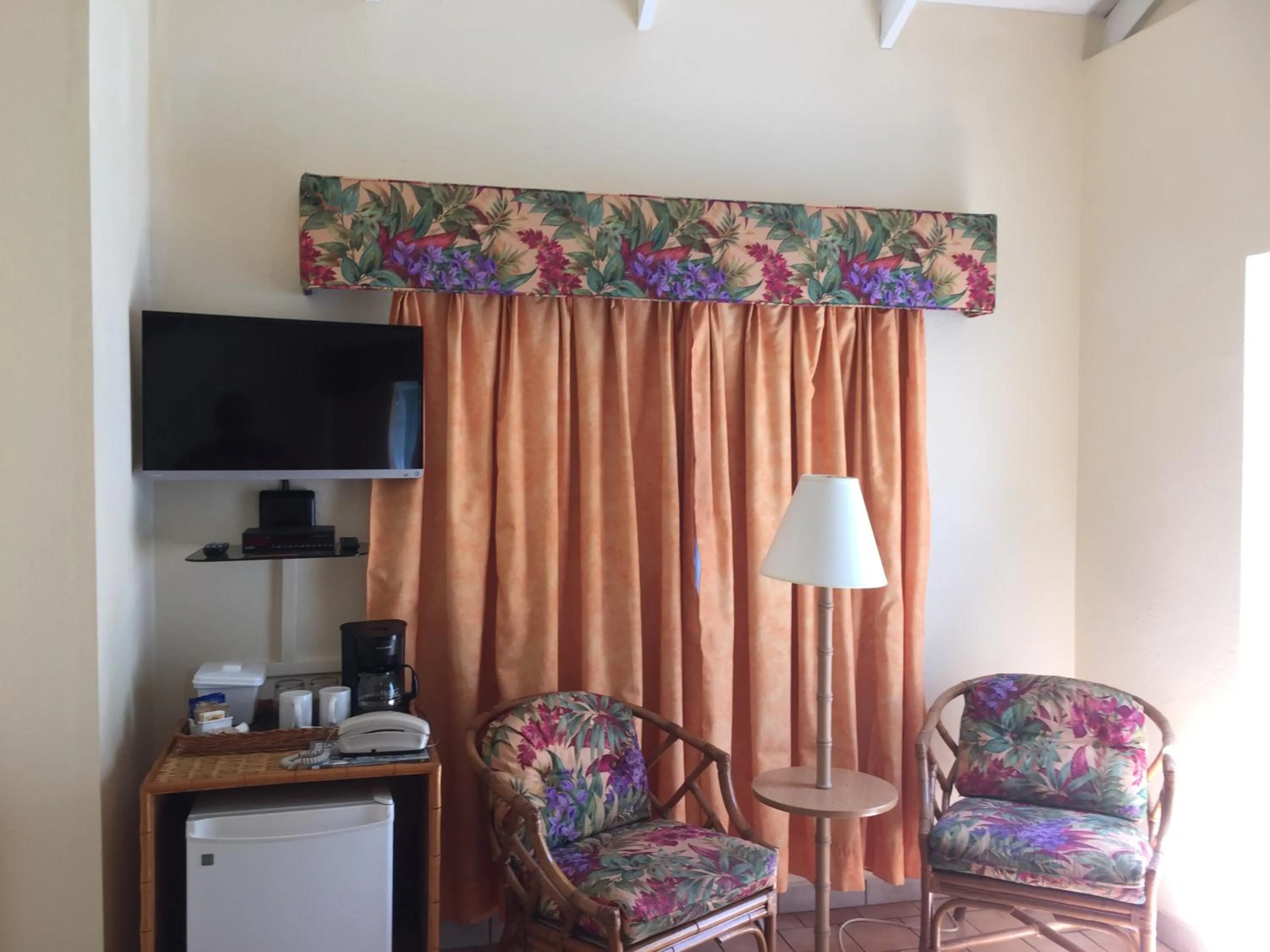 Seating area in Timothy Beach Resort