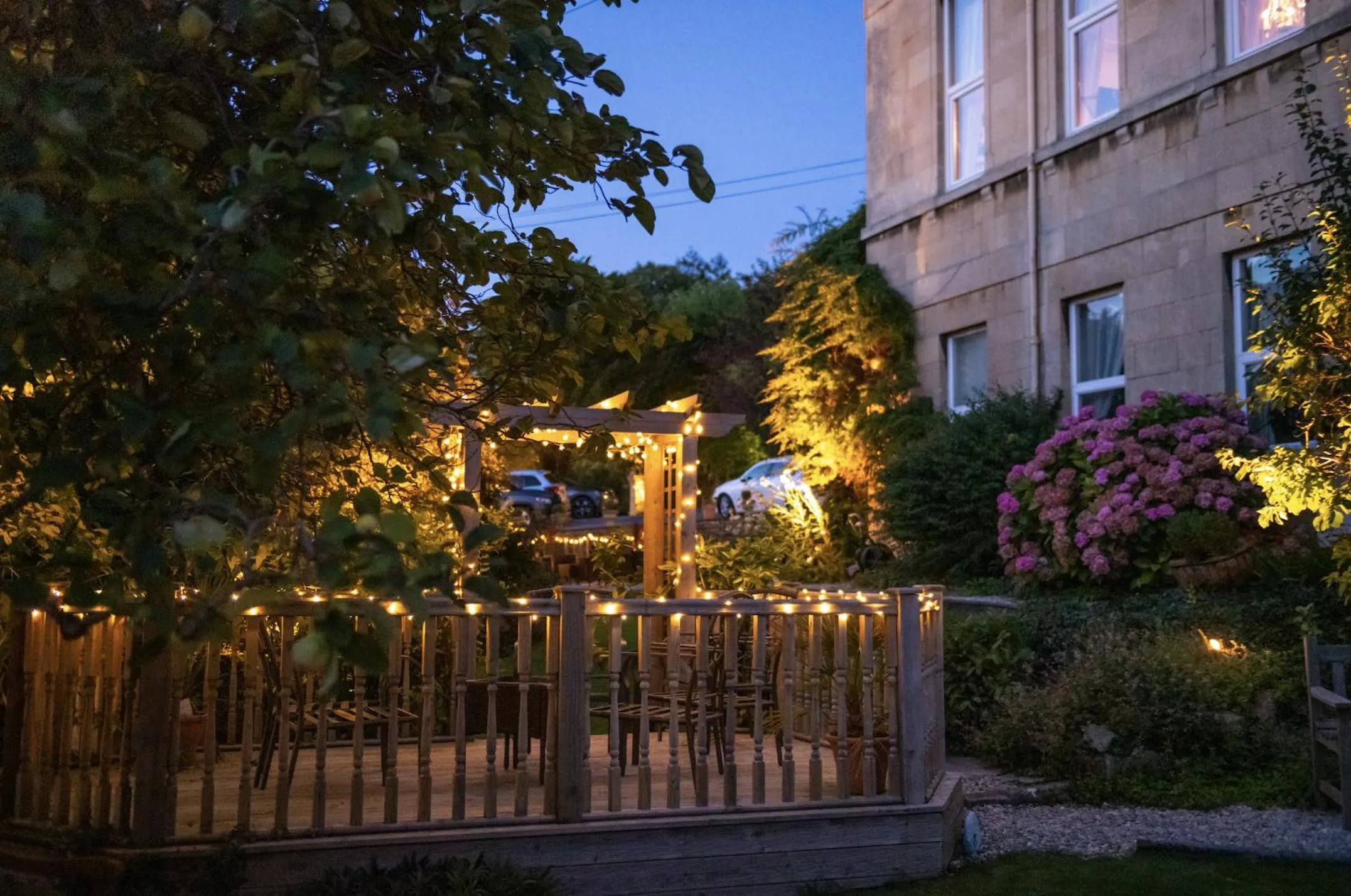 Garden in Oldfields House
