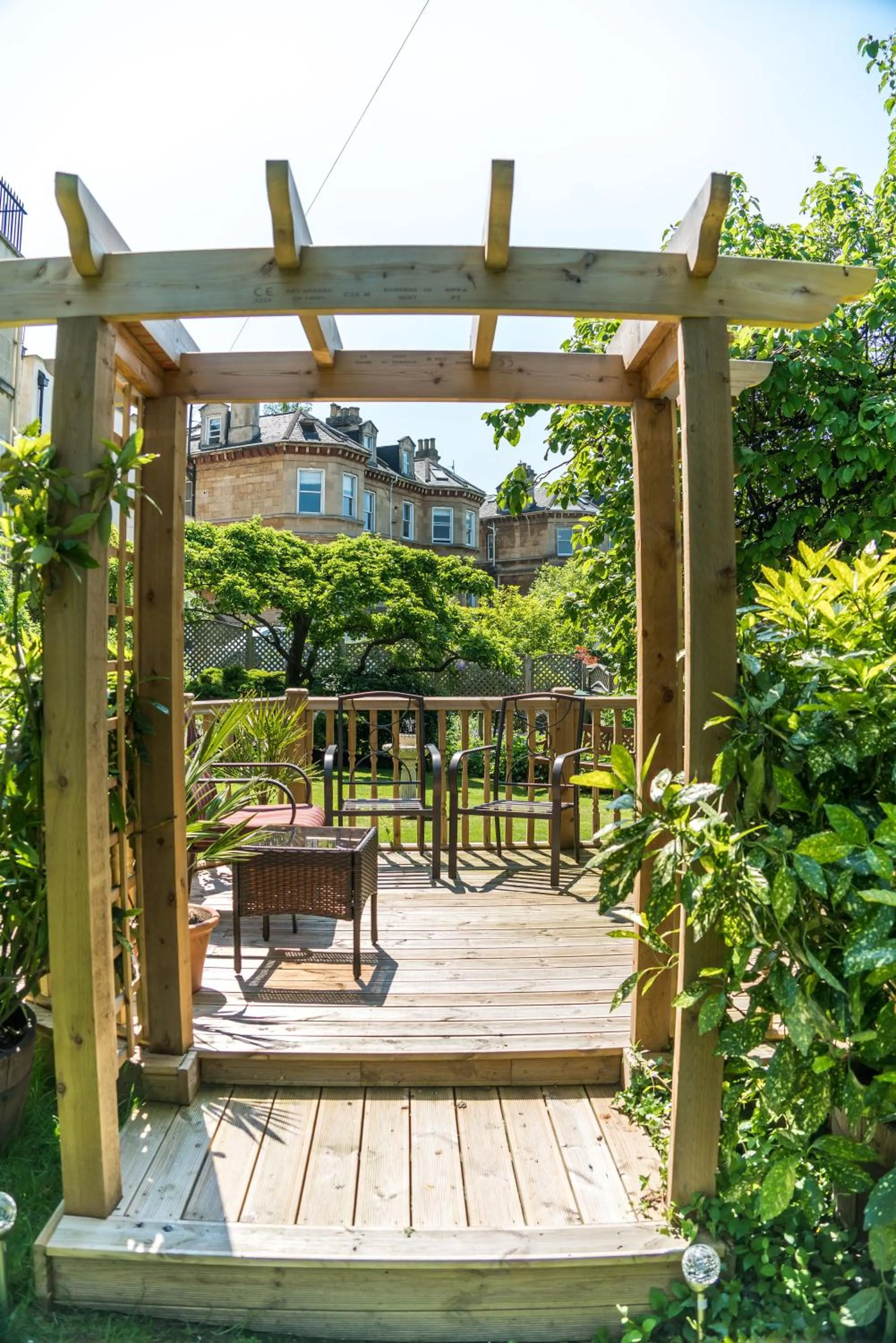 Garden in Oldfields House