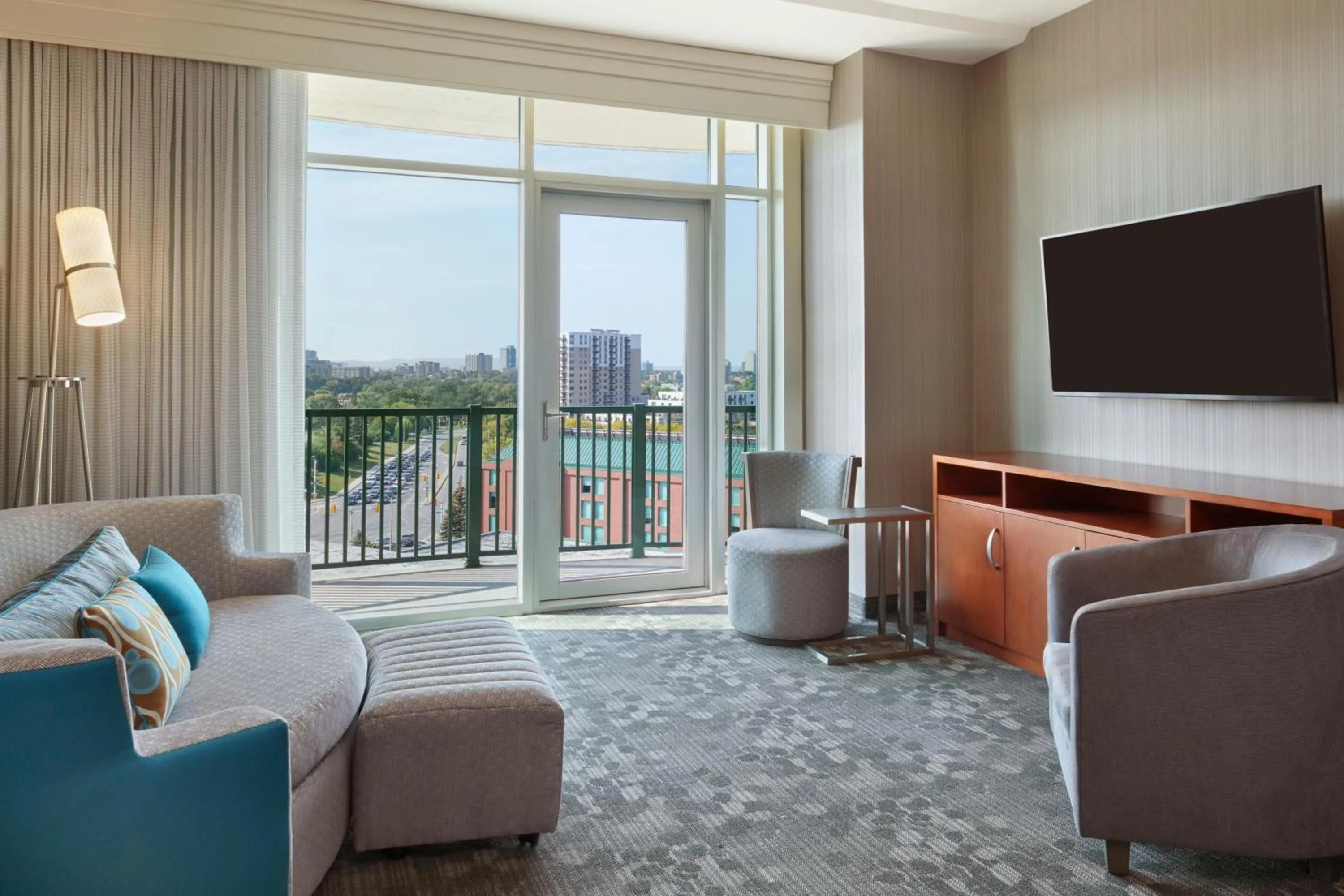 Photo of the whole room in Courtyard by Marriott Ottawa East