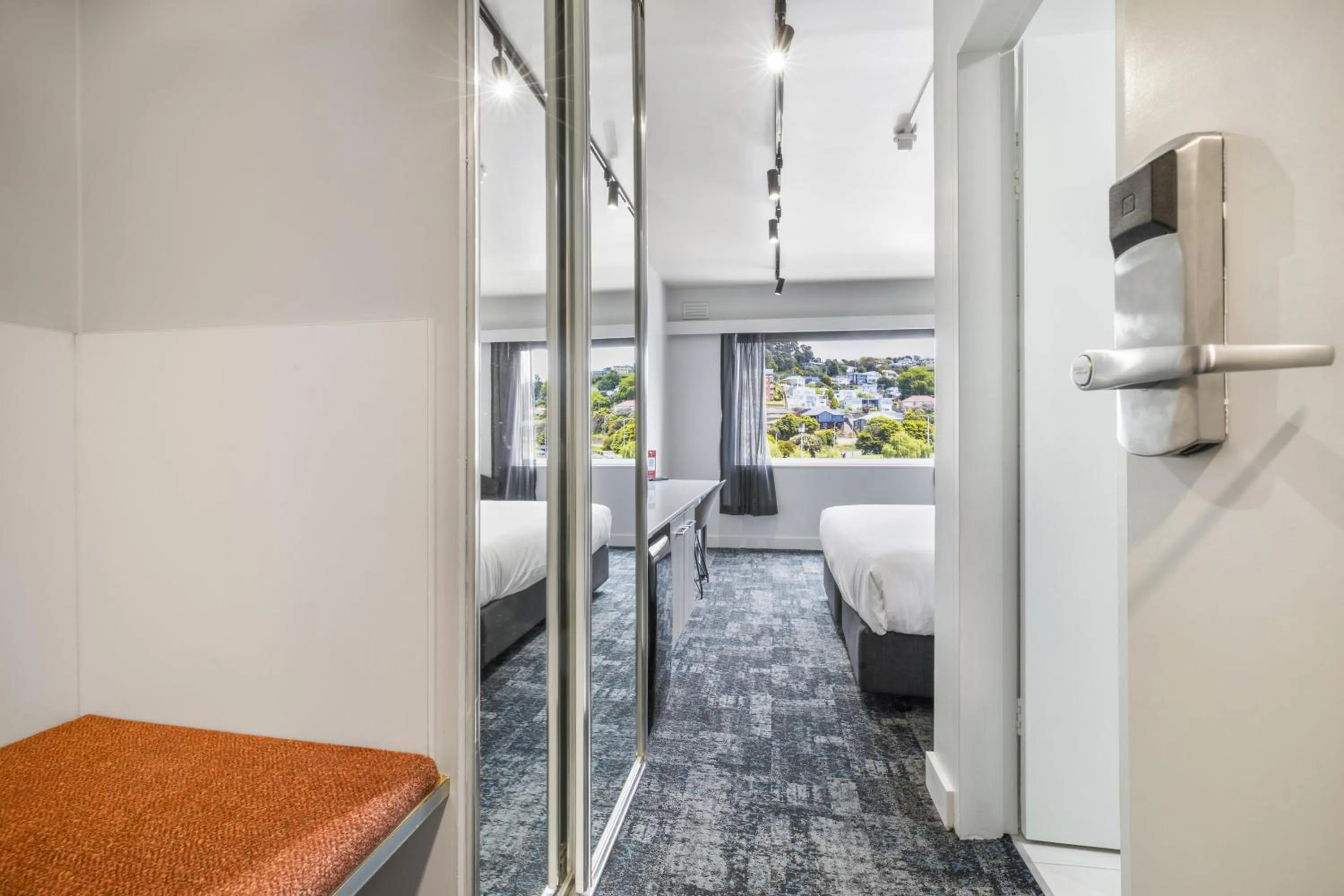 Bedroom, Bed in Nightcap at Burnie Townhouse