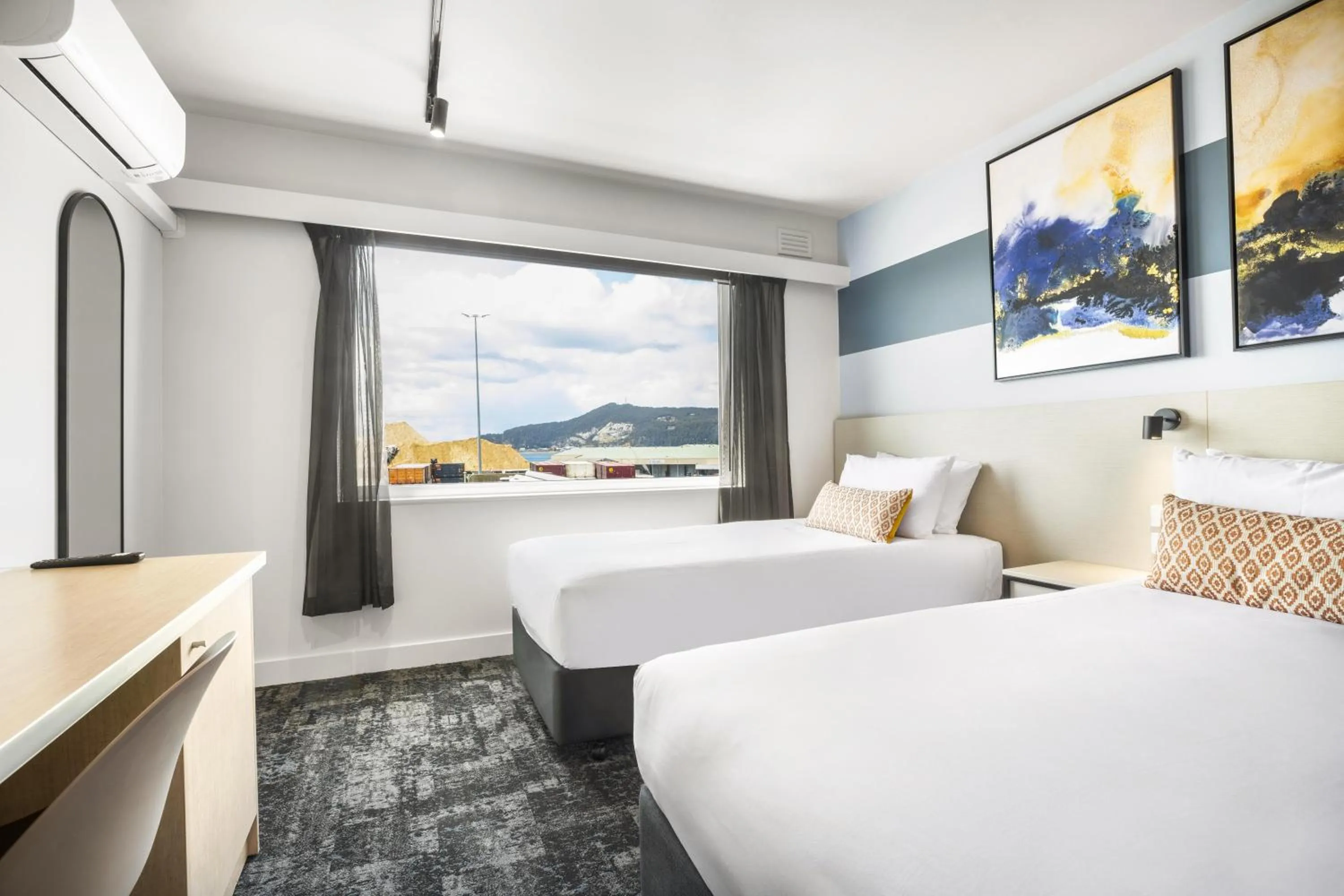 Bedroom, Bed in Nightcap at Burnie Townhouse