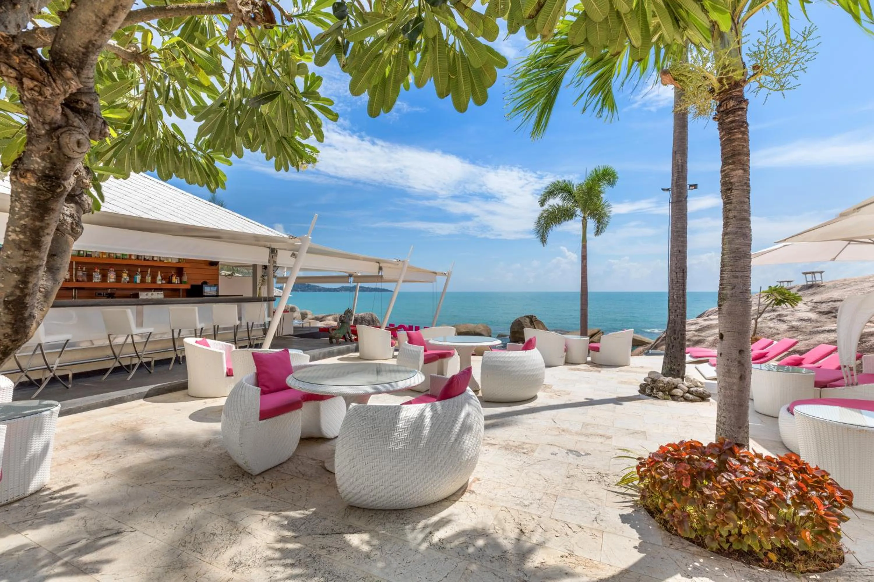 Patio in Beluga Boutique Hotel