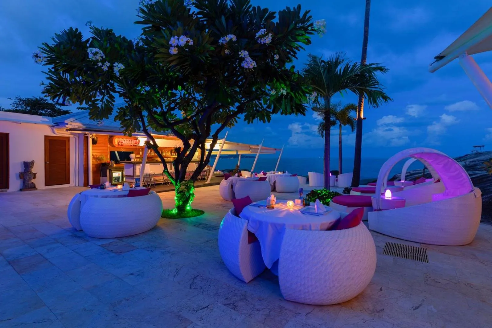 Patio in Beluga Boutique Hotel