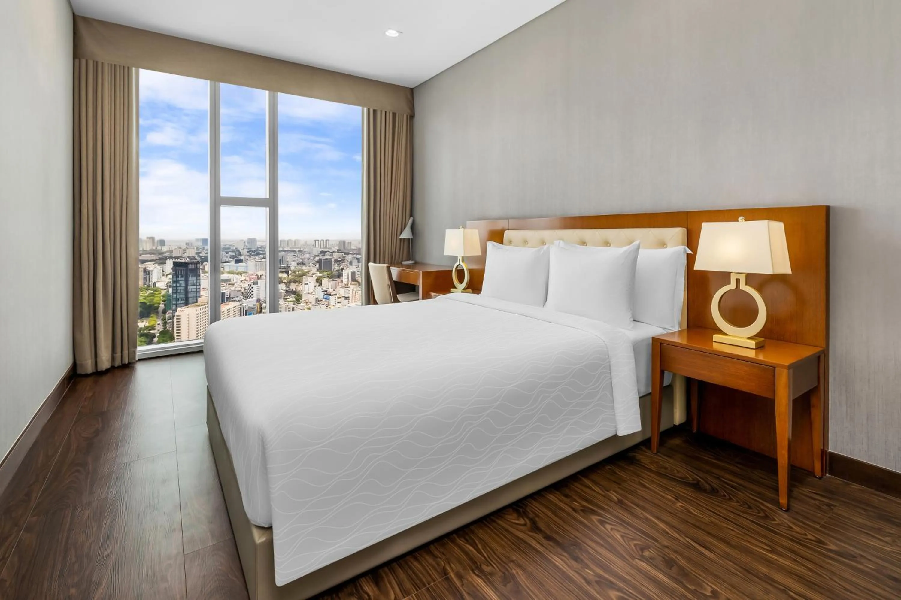 Bedroom, Bed in Sedona Suites Ho Chi Minh City