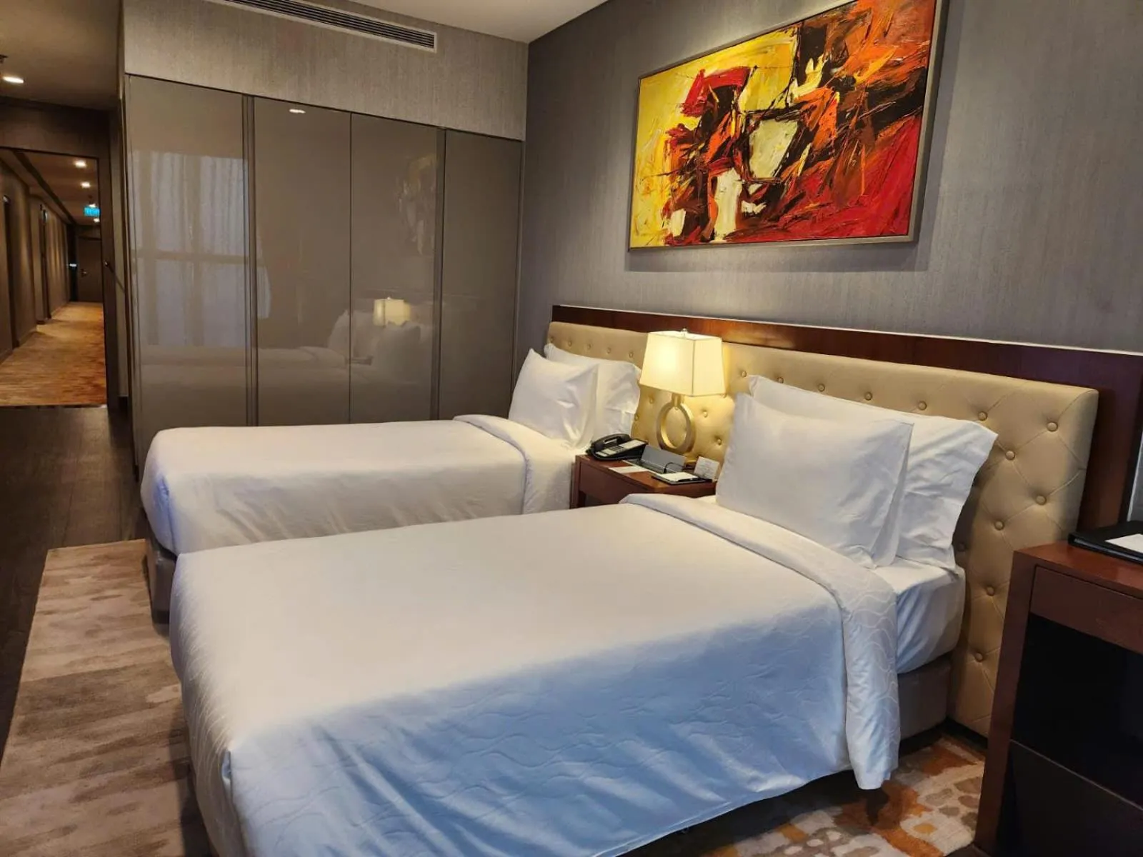 Bed in Sedona Suites Ho Chi Minh City