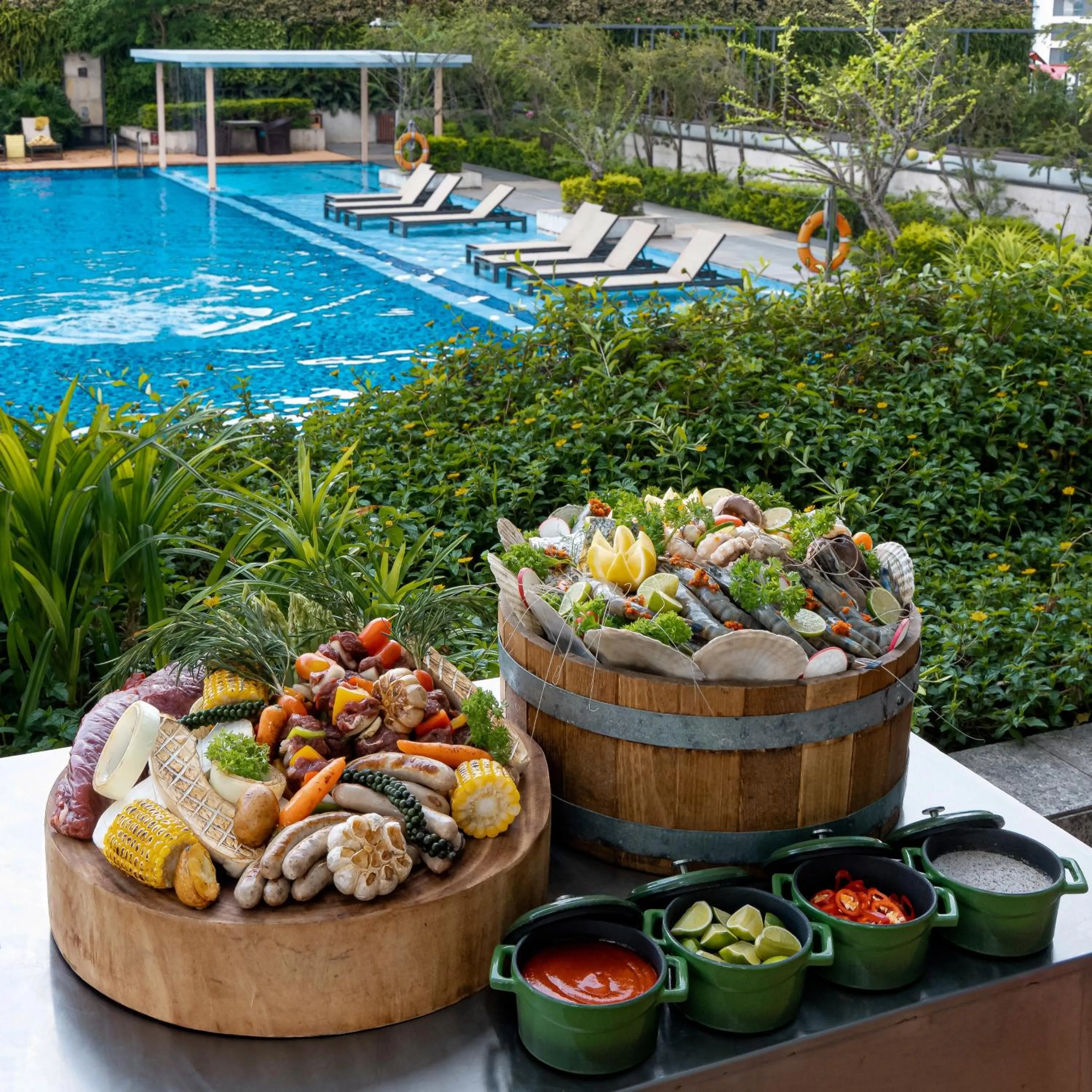 Food in Sedona Suites Ho Chi Minh City