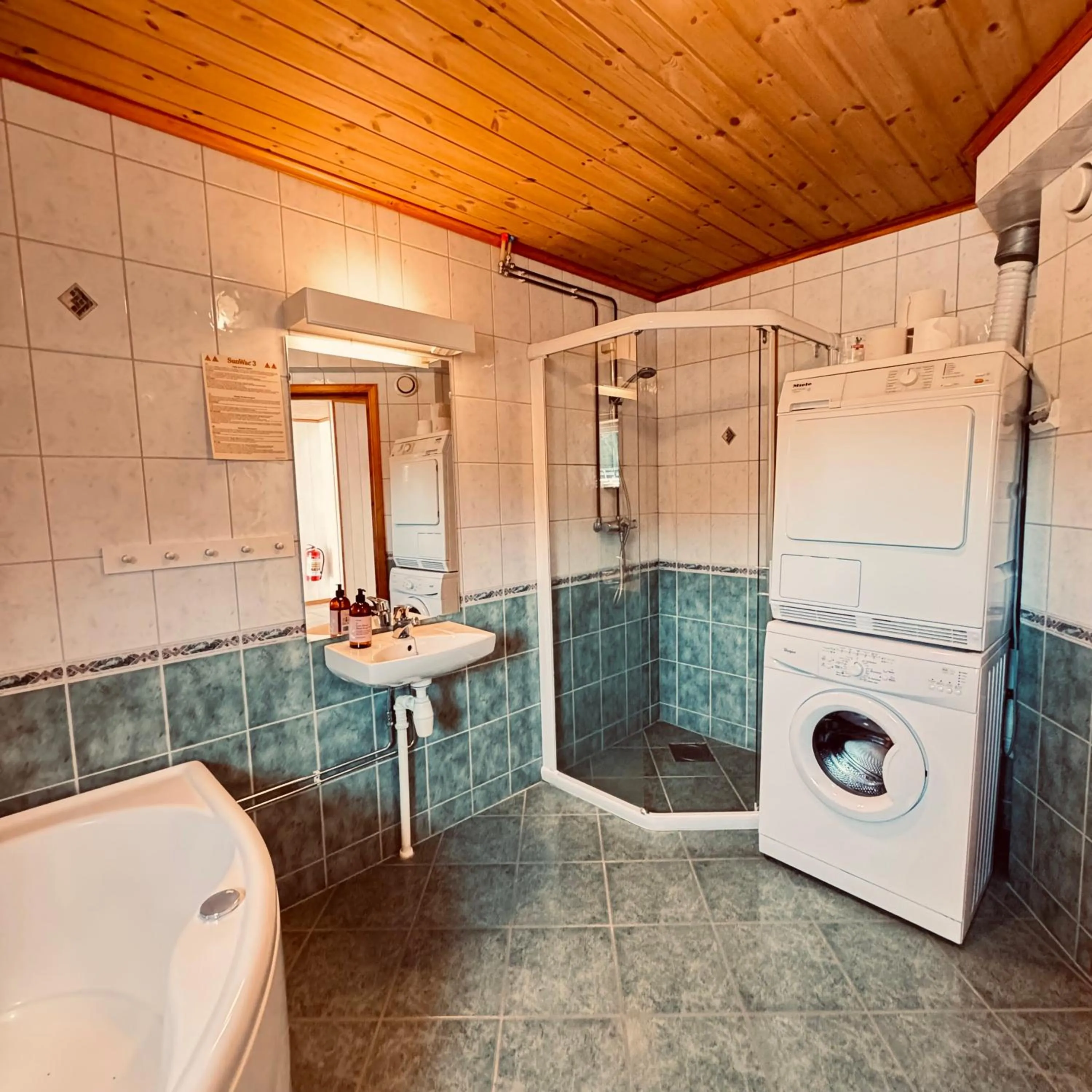 Bathroom in Sjøberg Hotell og Ferie Leiligheter