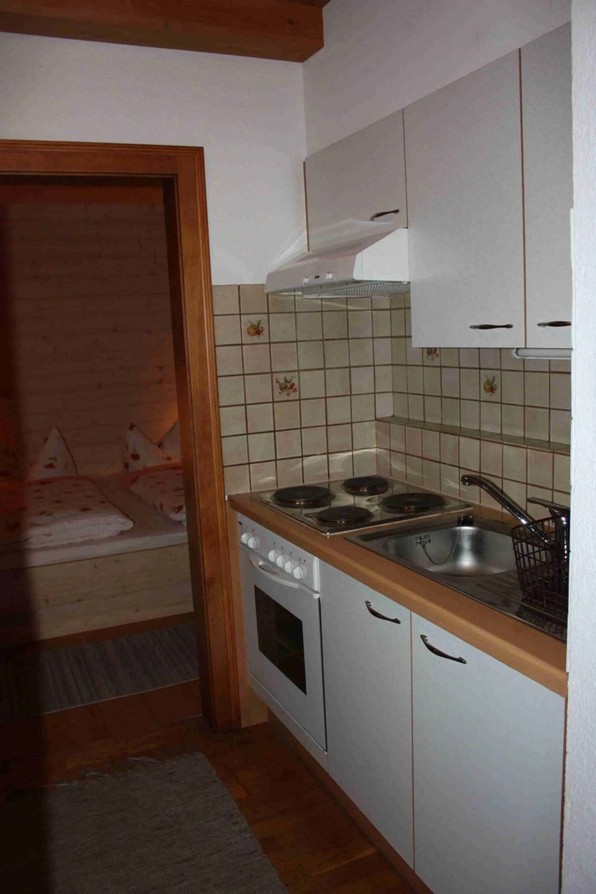 Kitchen or kitchenette in Appartement Weigl
