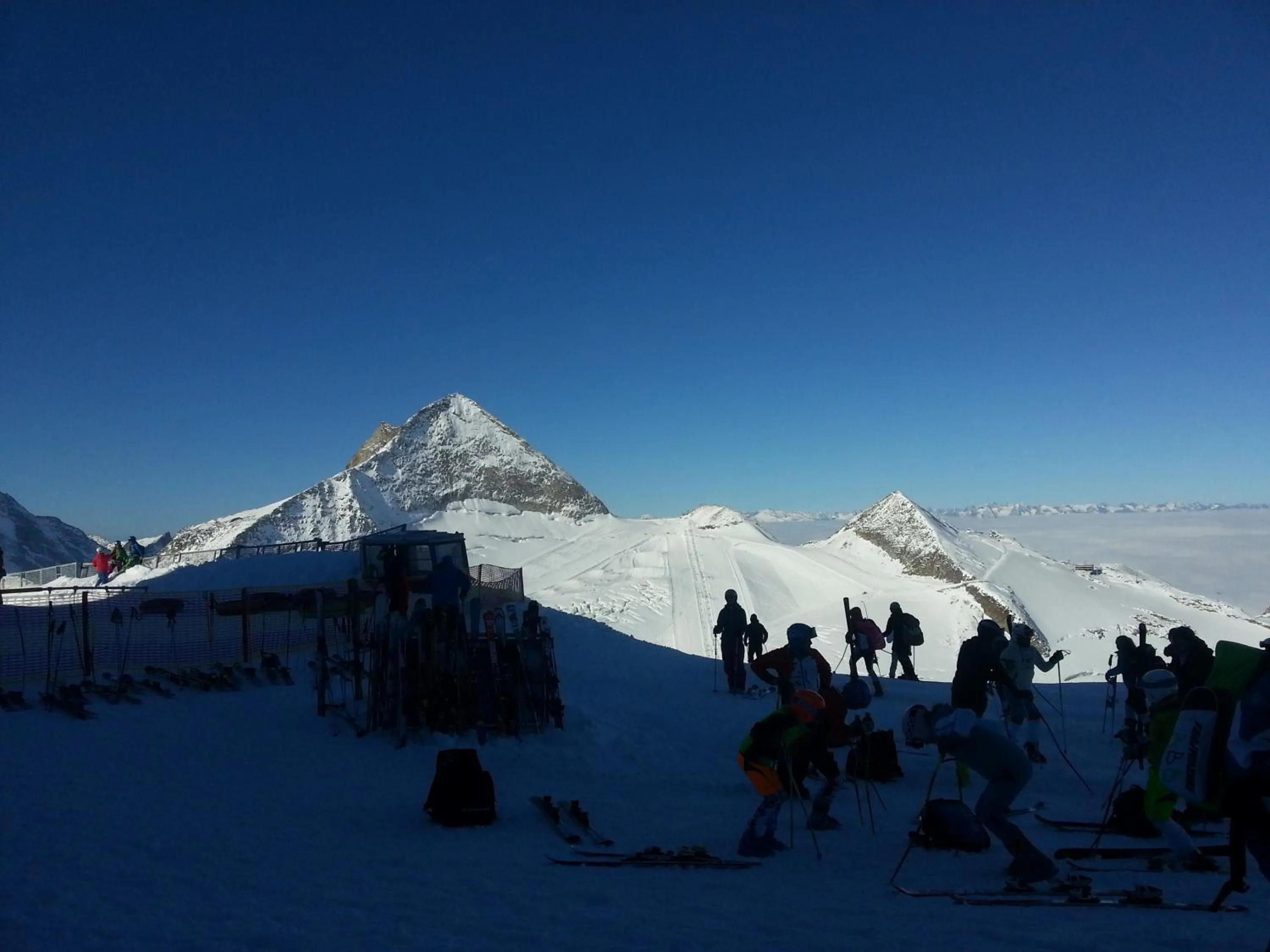 Skiing in Appartement Weigl