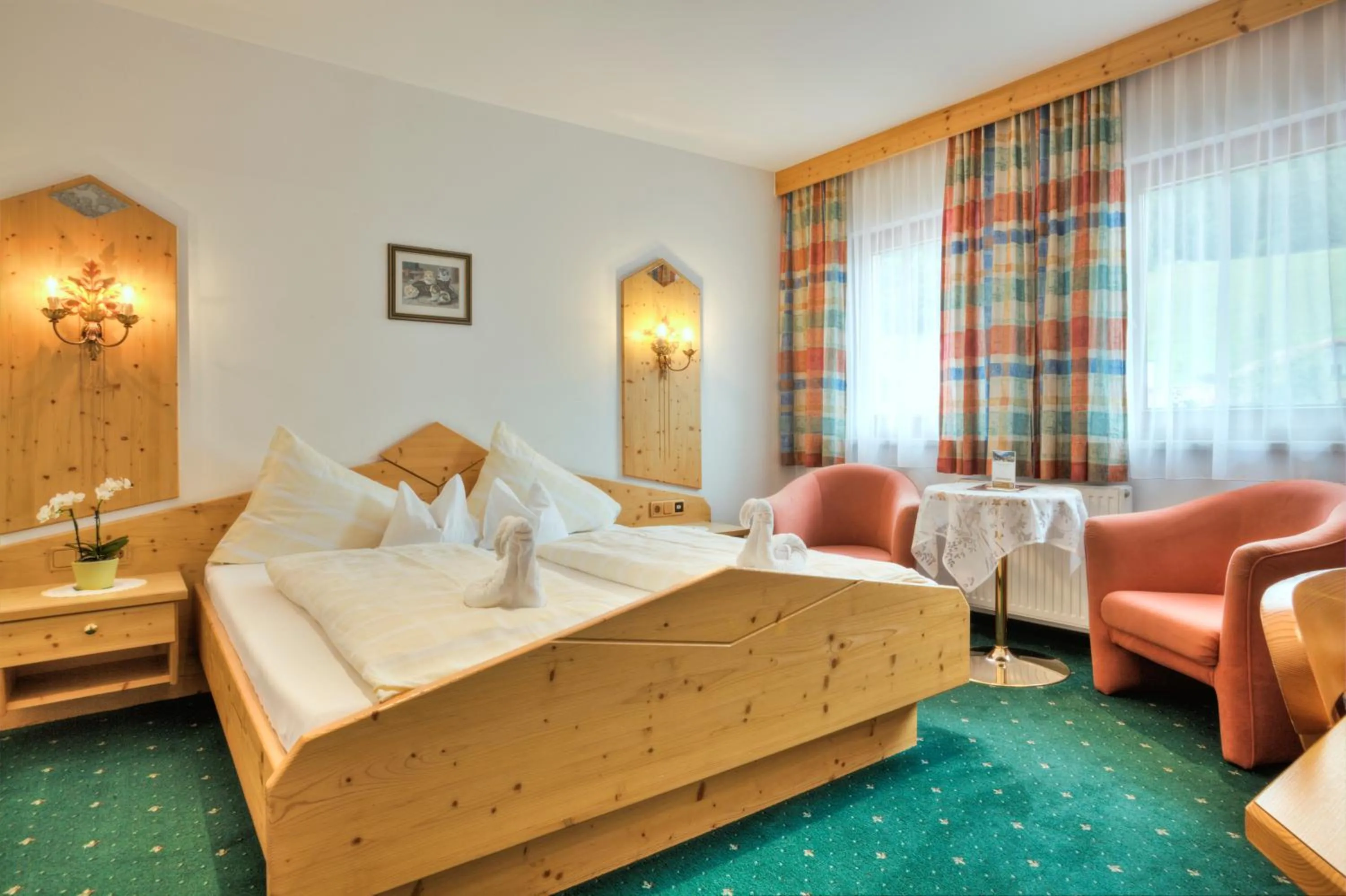 Bed in Bergsporthotel Antonie