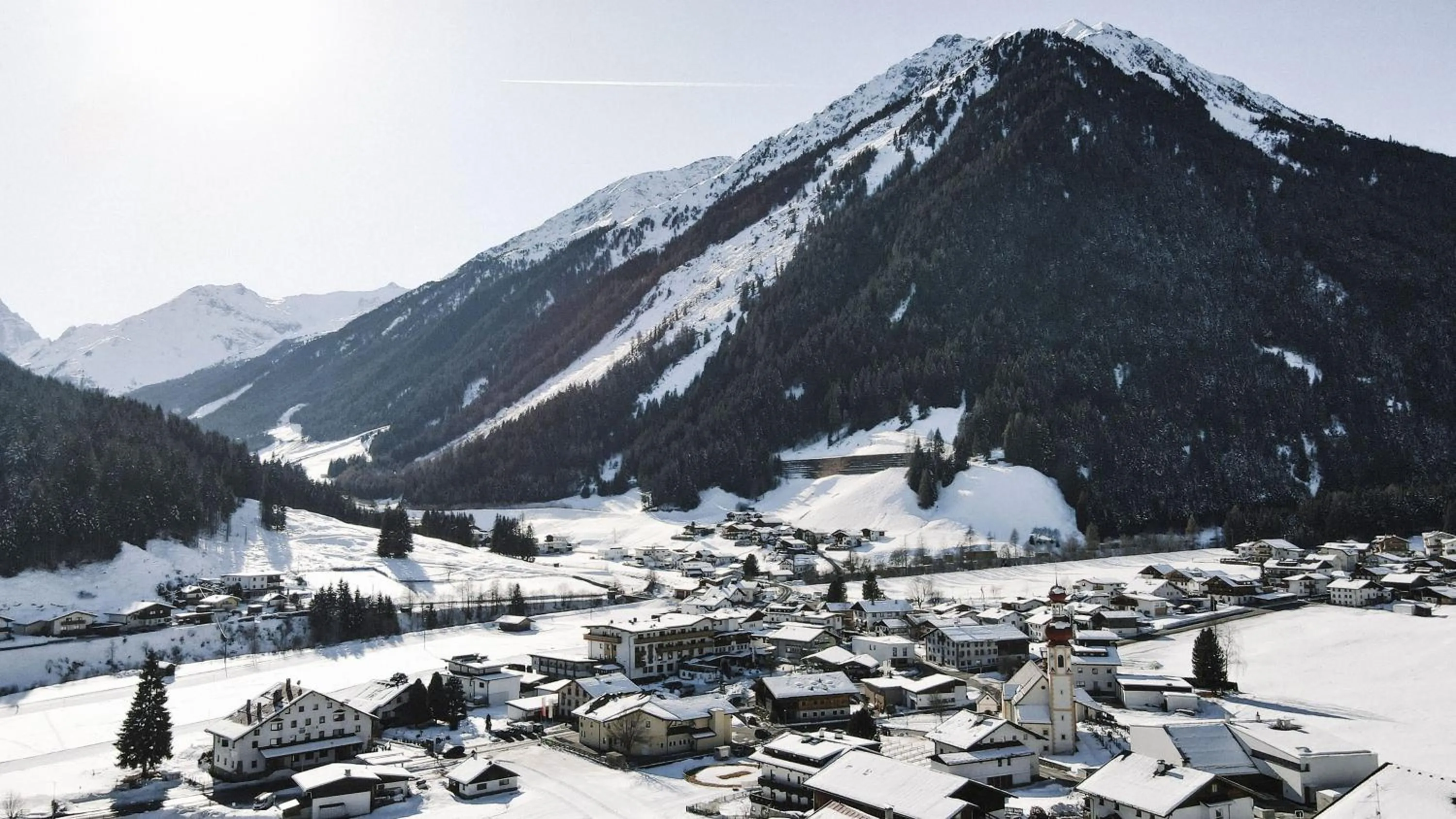 Bird's eye view in Bergsporthotel Antonie
