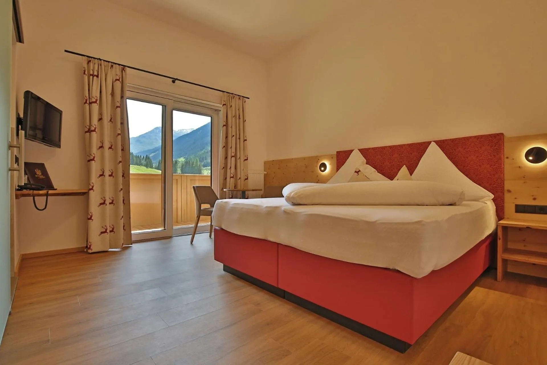 Bed in Bergsporthotel Antonie
